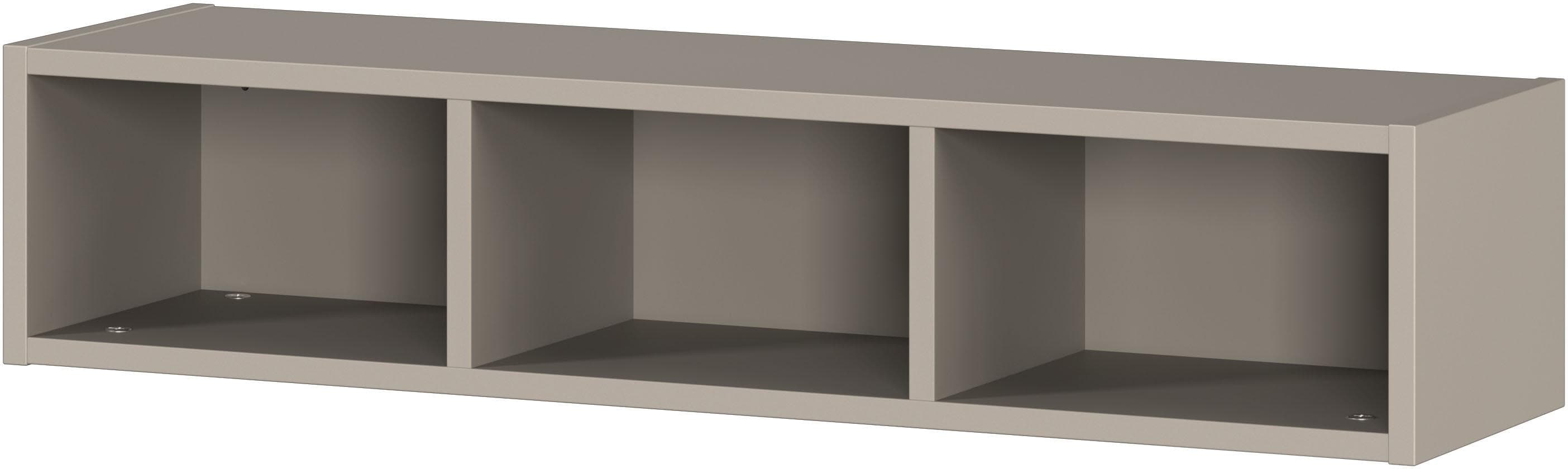 Germania Wandregal Tomino Steingrau - Vielseitig & Platzsparend
