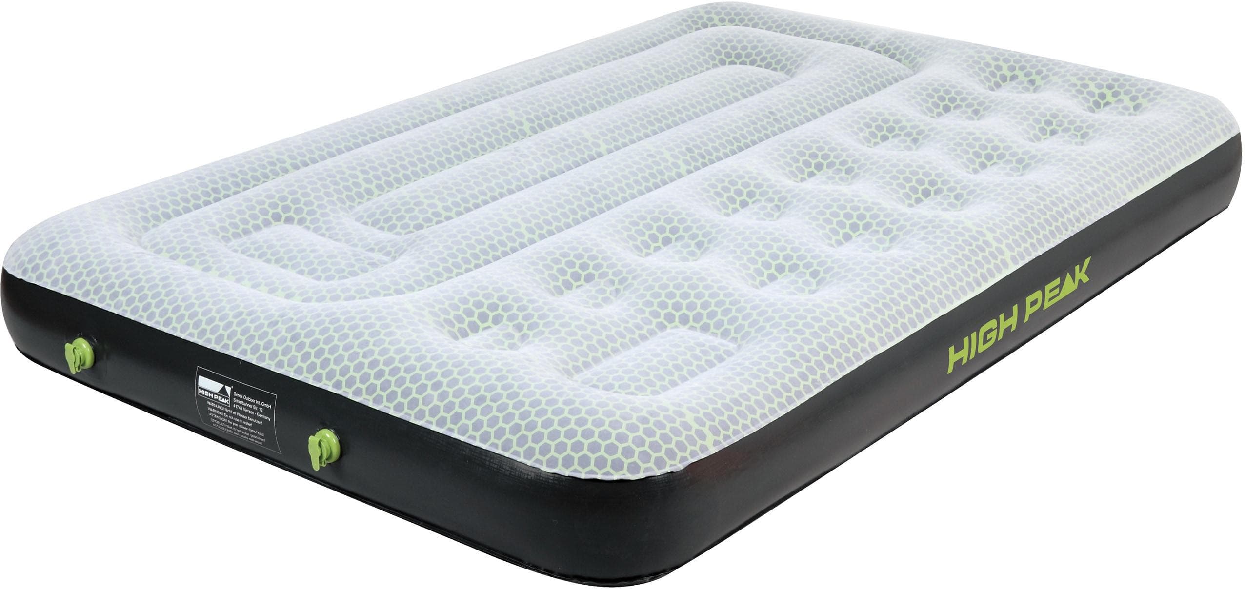 High Peak Air bed Multi Comfort Plus 40053 Camping-Luftbett Schwarz/Grau