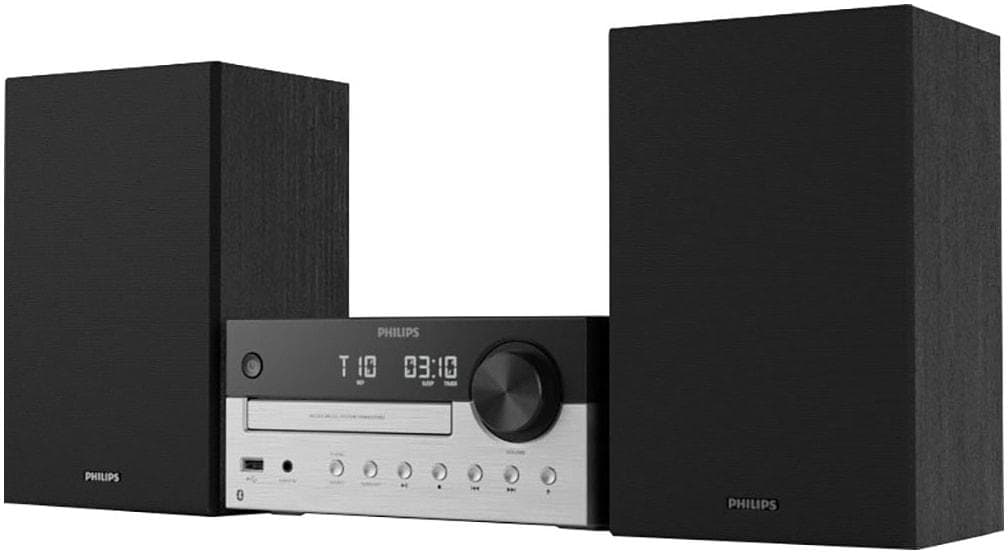 Philips Stereoanlage TAM4505M2 - Kompaktes Mikrosystem Schwarz