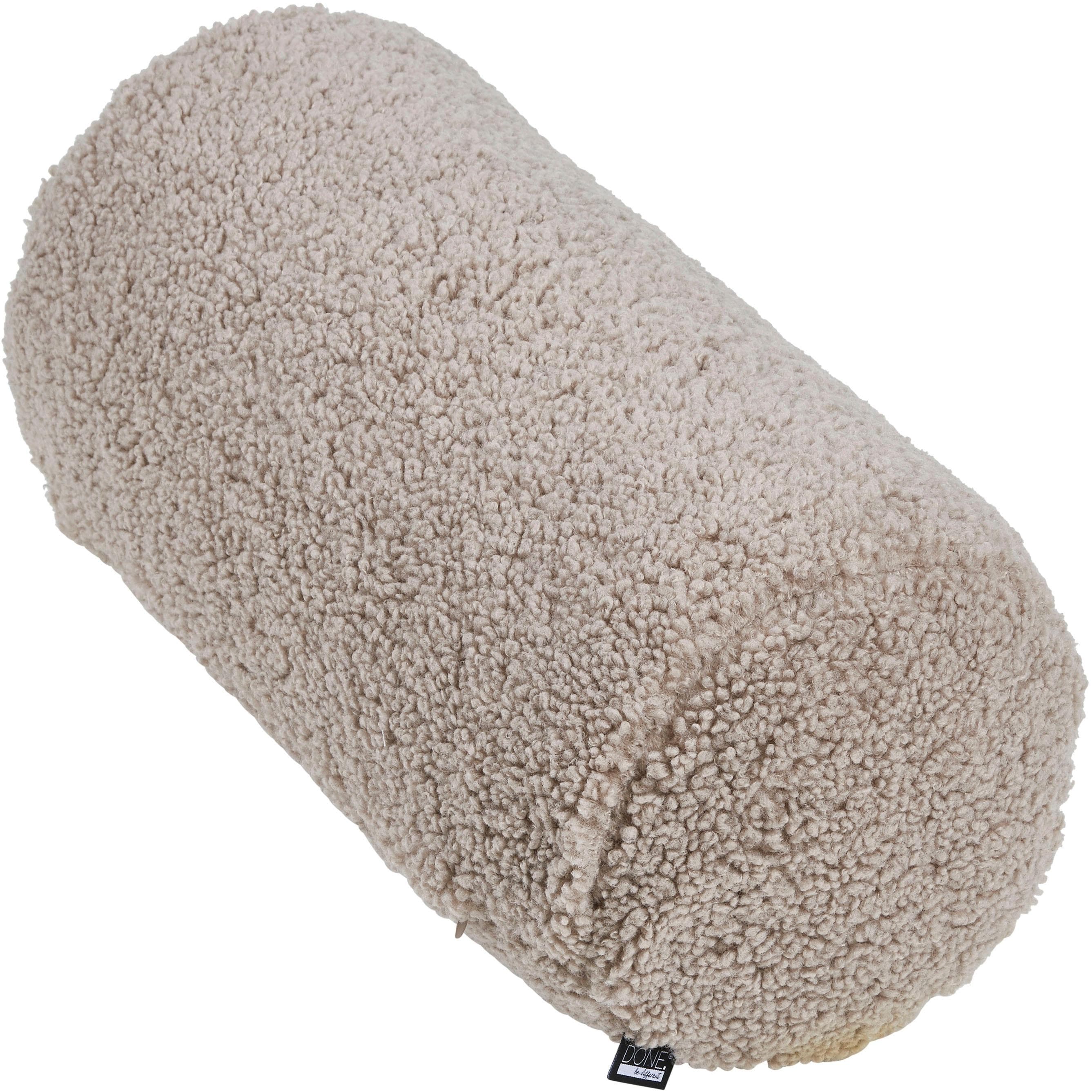 DONE. Nackenrolle Cloud Taupe Skandinavisch Polyester