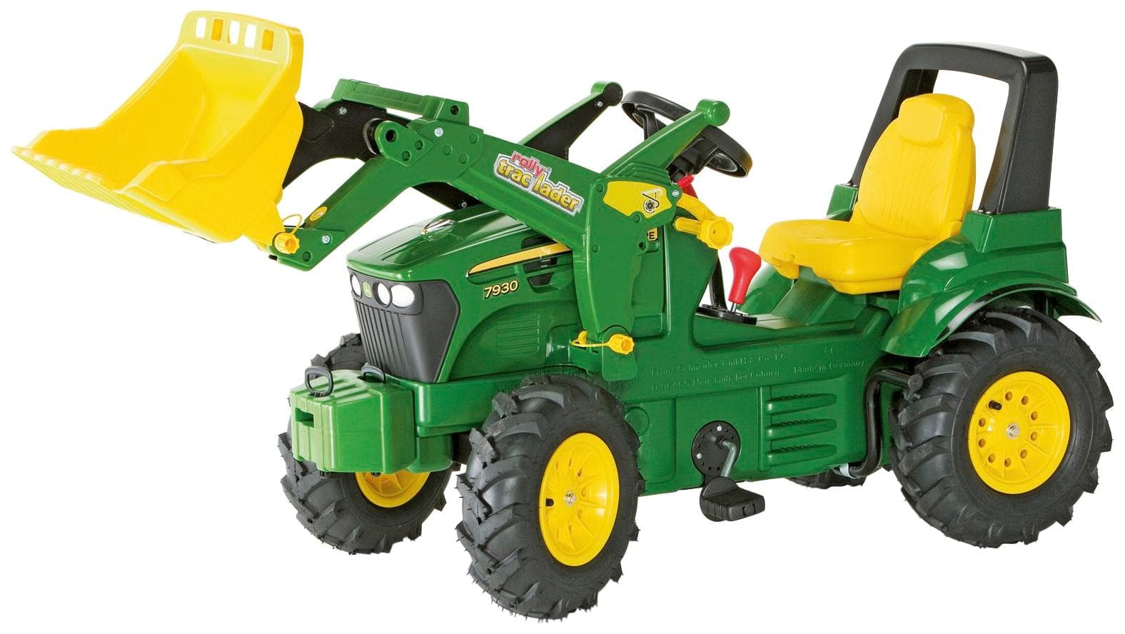 Tretfahrzeug ROLLY TOYS John Deere 7930 grün Kindertraktor mit Lader