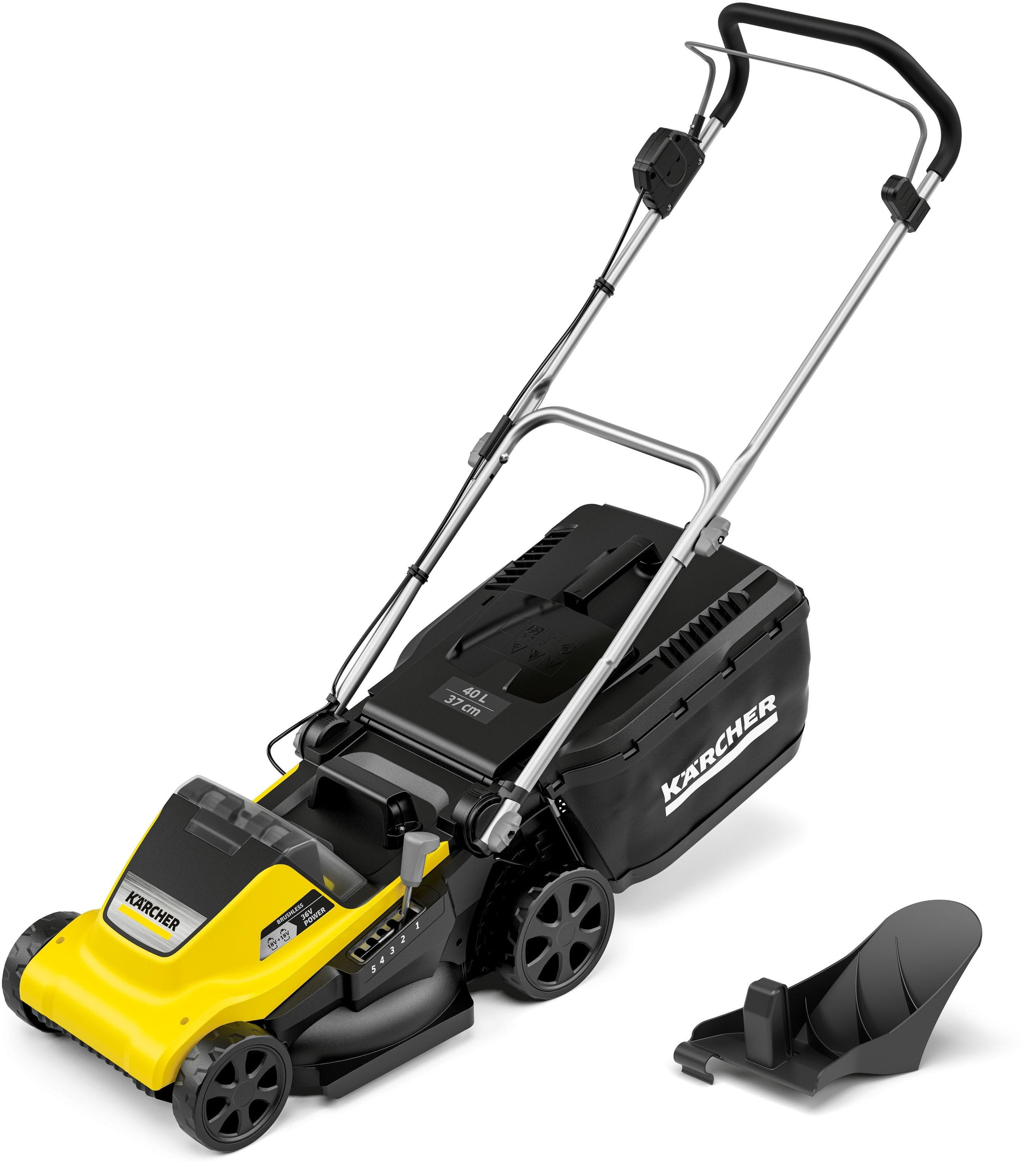 Akkurasenmäher Modern Gelb