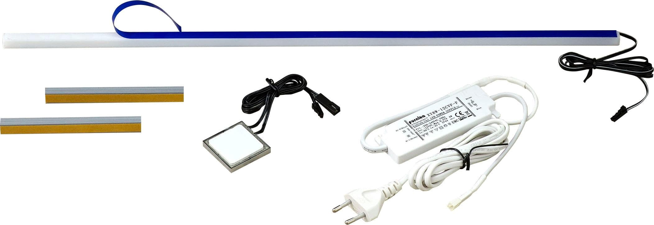 Einbauleuchte SAPHIR Beleuchtungs-Set inkl. Trafo und Touchsensor 60 cm