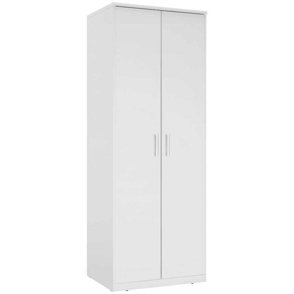 Xora Kleiderschrank Weiß Holzwerkstoff