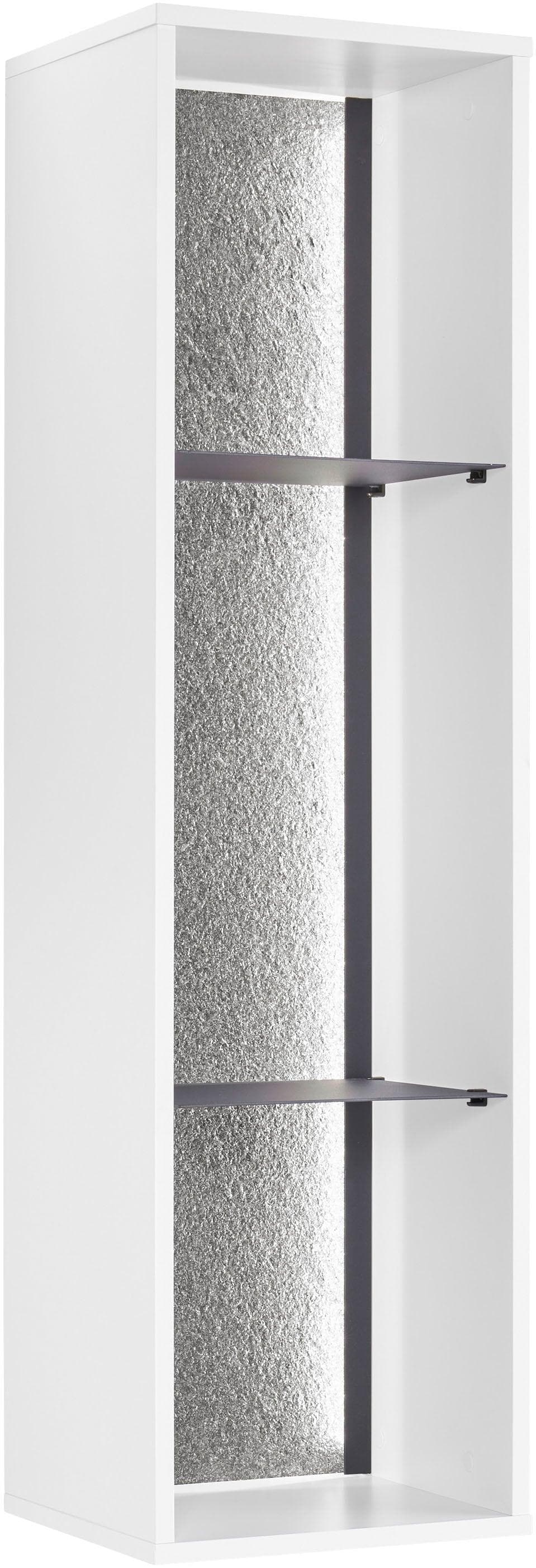 set one by Musterring Hängeregal Weiß mit Zierelement