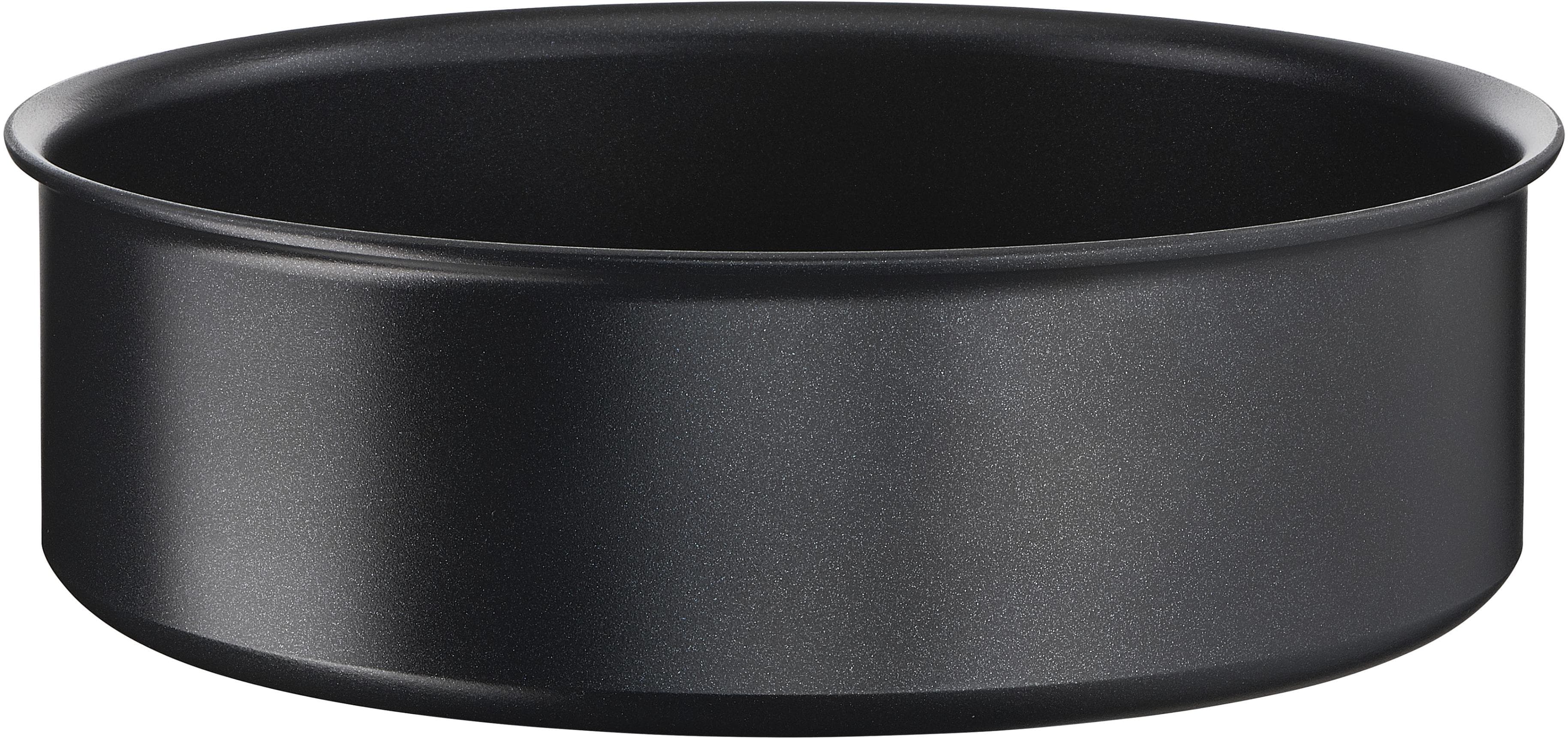 Schmorpfanne mit Antihaftversiegelung und Thermo-Signal, Schwarz