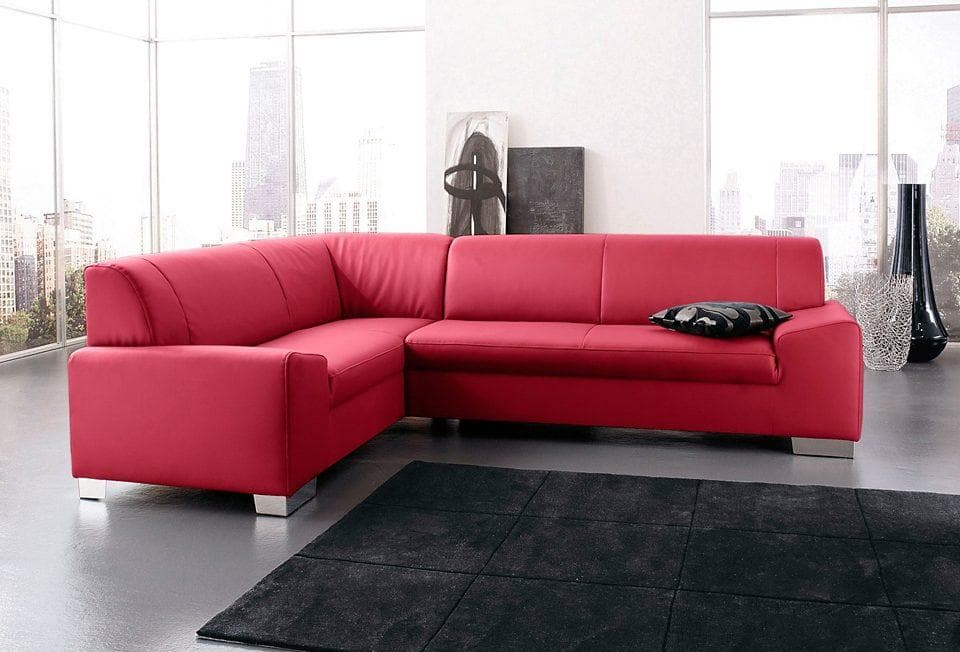 DOMO Collection Ecksofa Alisson L-Form mit Bettfunktion