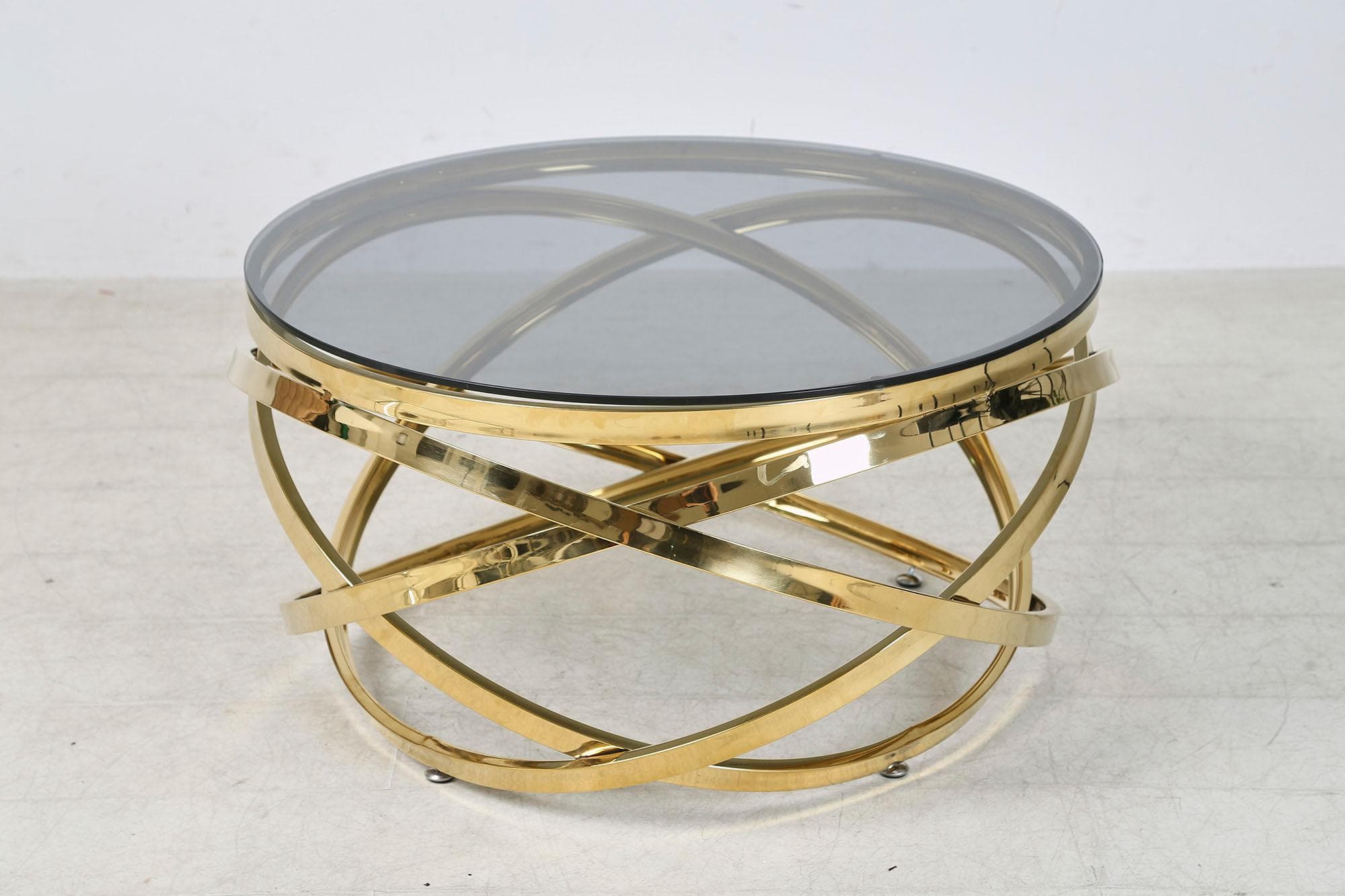 SalesFever Couchtisch Edelstahl Glanz Gold