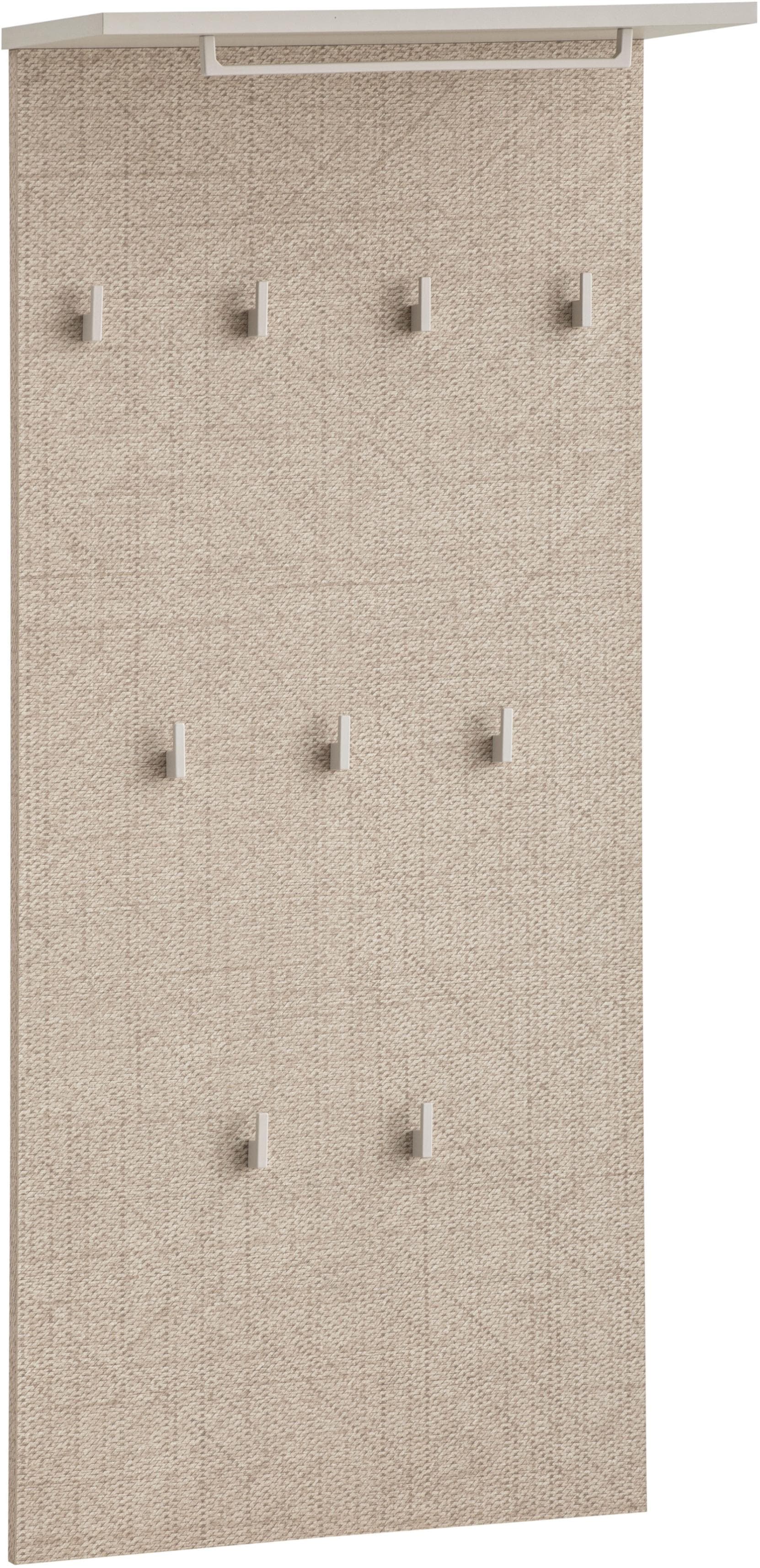SCHILDMEYER Edno Garderobenpaneel 50 cm Breite Cremebeige Holzwerkstoff
