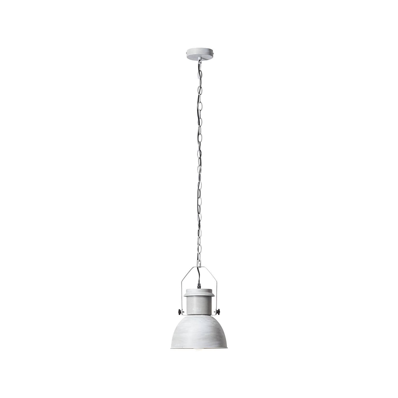 BRILLIANT Lampe Salford Pendelleuchte 23cm Grau Beton