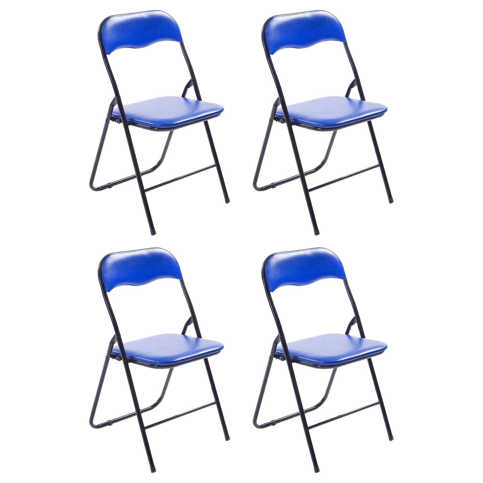 CLP 4er Set Klappstuhl Felix Gepolstert Klappbar Campingstühle