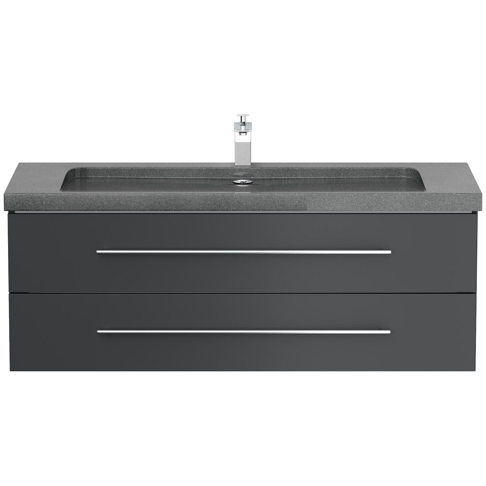 Hochglanz Badmöbel aus Granit und Naturstein