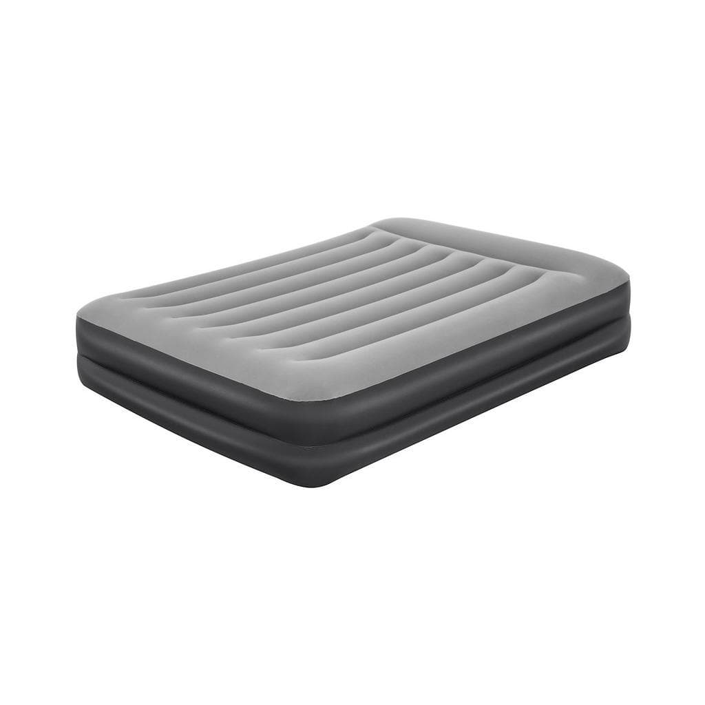 Doppel-Luftbett mit integrierter Pumpe