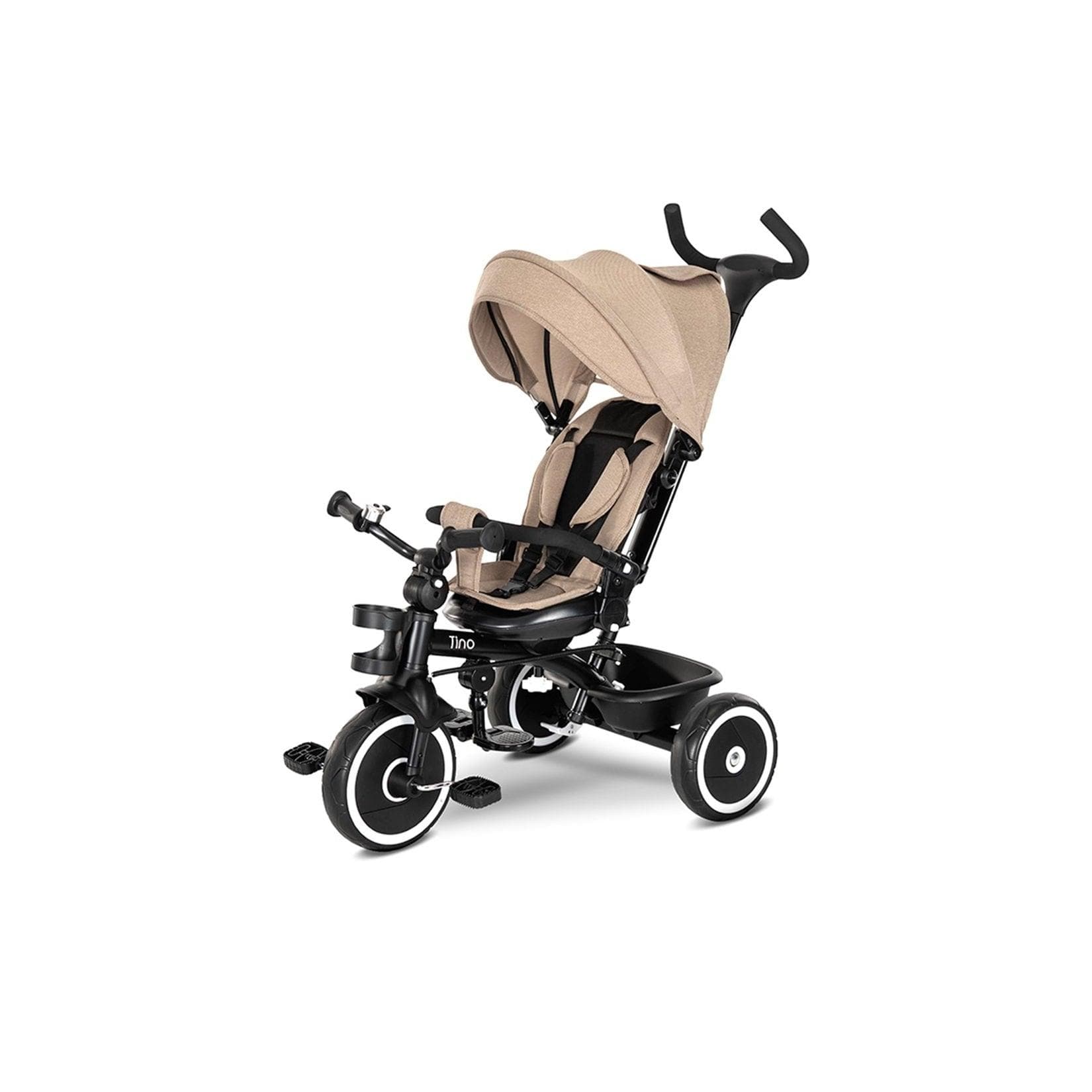 Lorelli Dreirad Tino Klingel, Korb, umbaubar, drehbarer Sitz, Getränkehalter