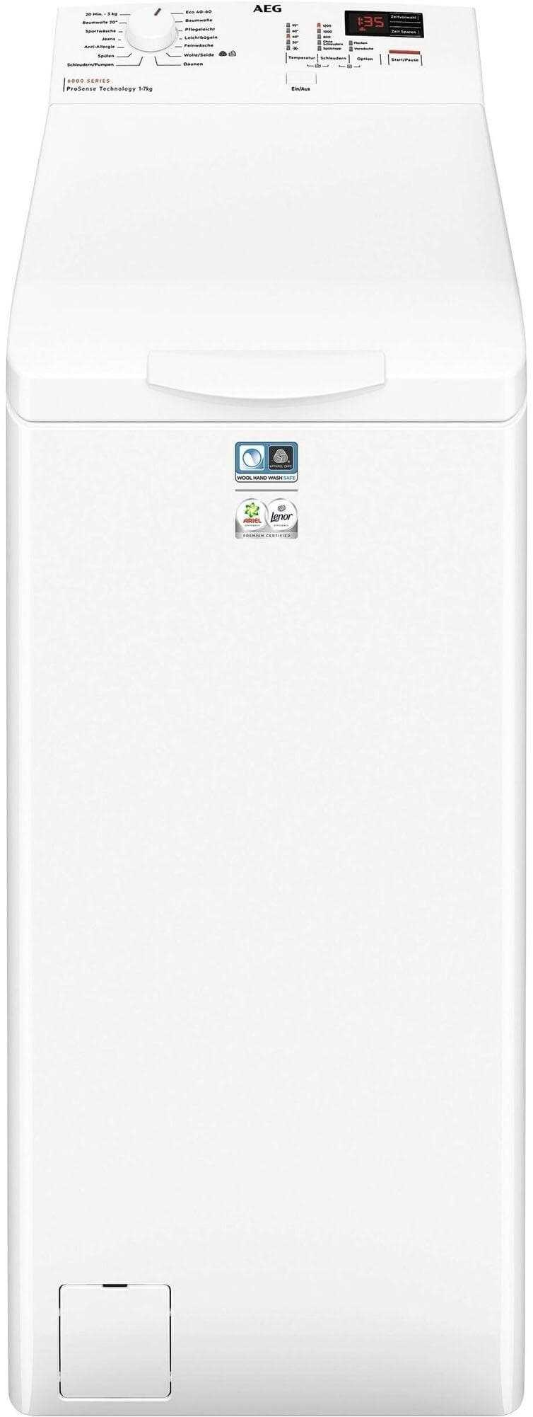 AEG Waschmaschine Toplader LTR6N40270 7 kg Anti-Allergie