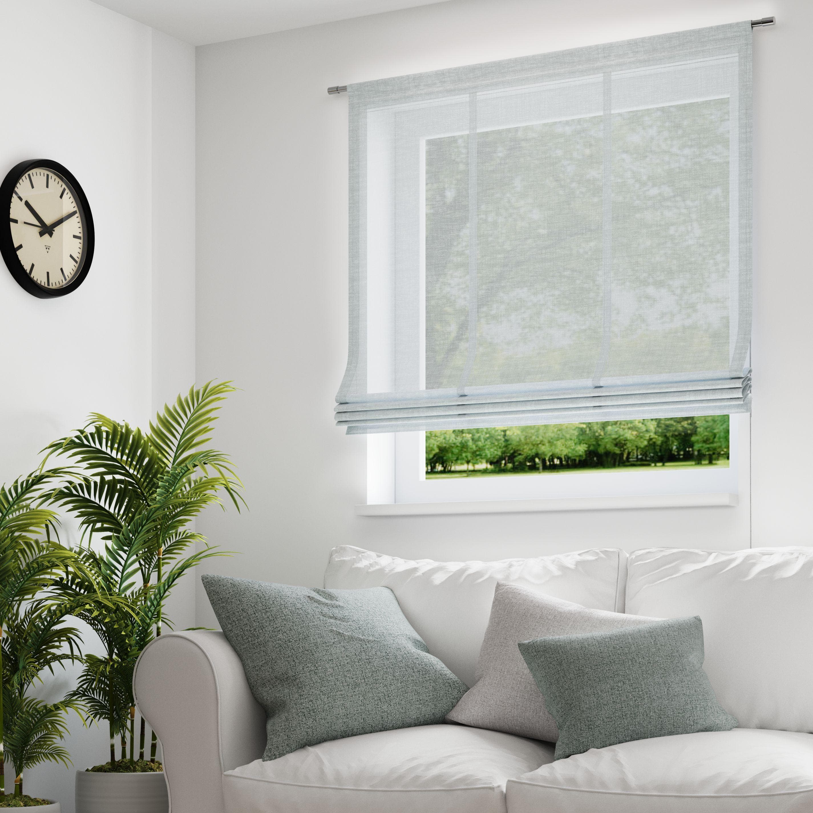 Neutex for you! Raffrollo ALLURE: Natürliche Eleganz mit Paneelwagen