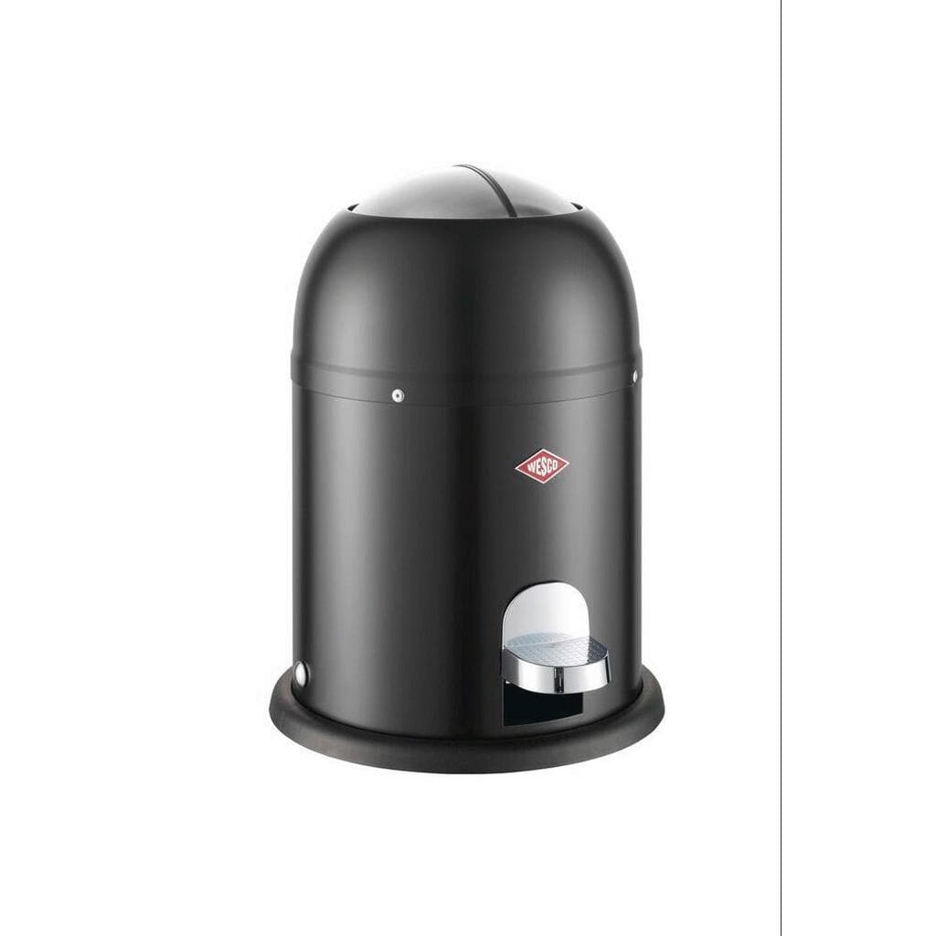 Wesco Mini Master Kosmetikeimer 6 Liter Edelstahl Schwarz
