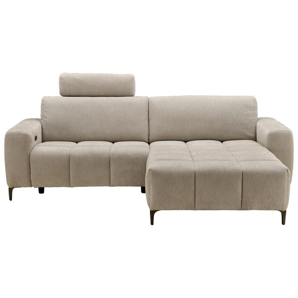 Carryhome Ecksofa Beige Relaxfunktion