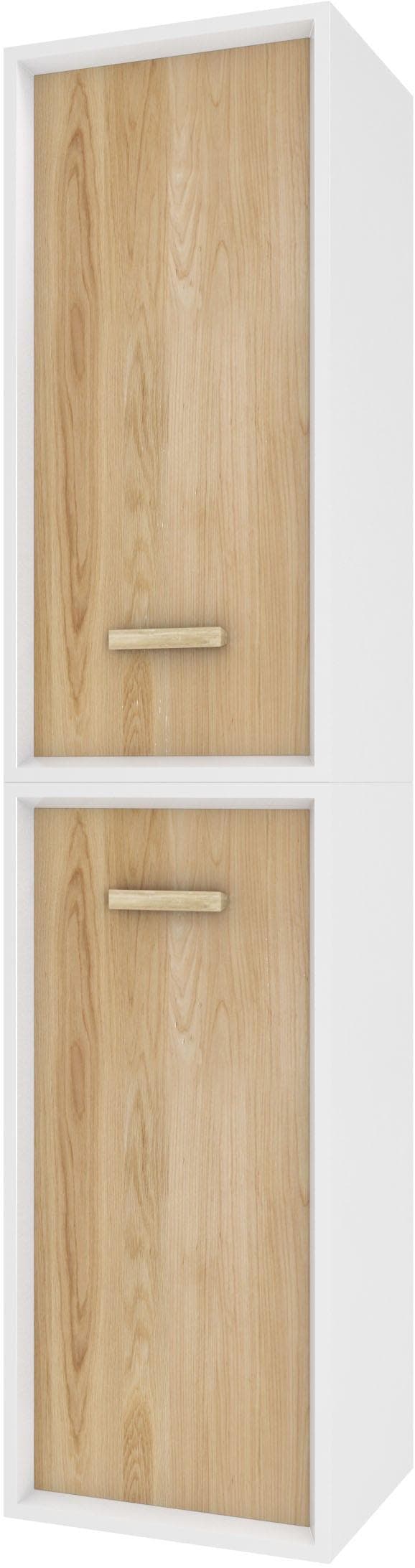 Hängeschrank MARWELL FJORD Braun Holzwerkstoff 35x150x25 cm