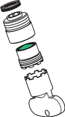 Hansgrohe Strahlregler laminar M18x1 (5 l/min) 92896000