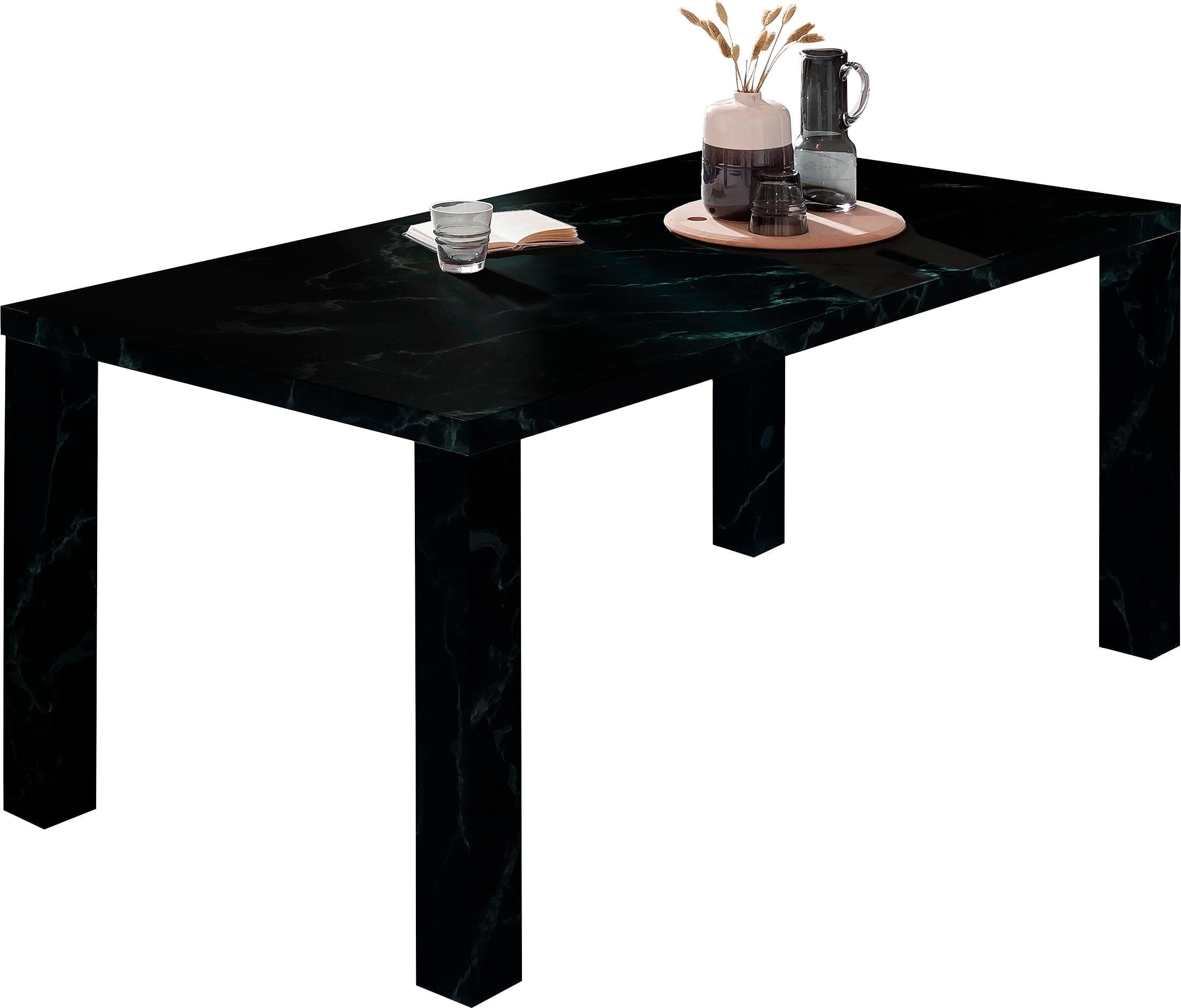 SalesFever Esstisch Marmoroptik Klassisches Design