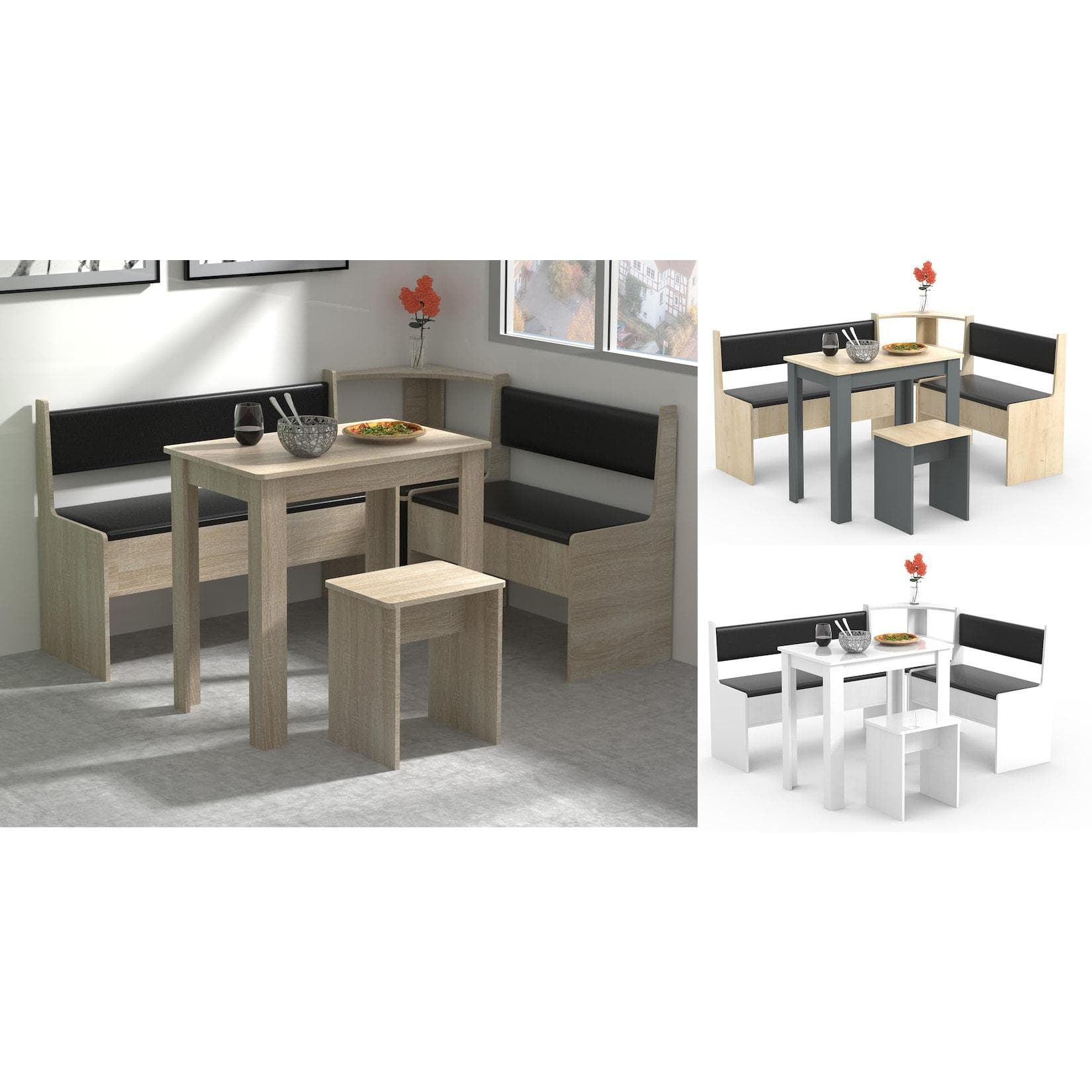 VCM Essgruppe Eckbankgruppe Sitzgruppe Esal Mini