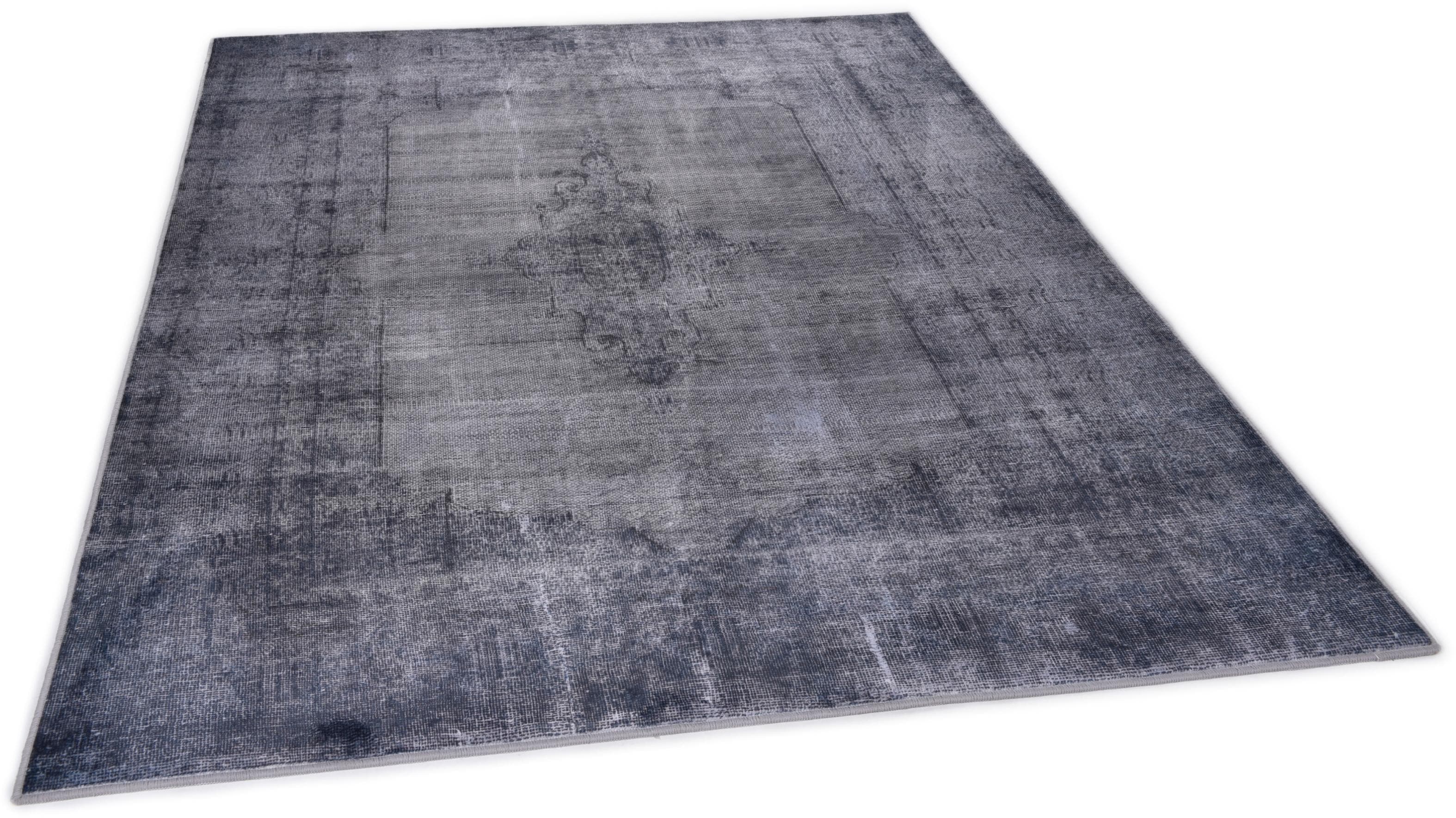 Vintage Teppich im Orient-Stil, Polyester, Kurzflor