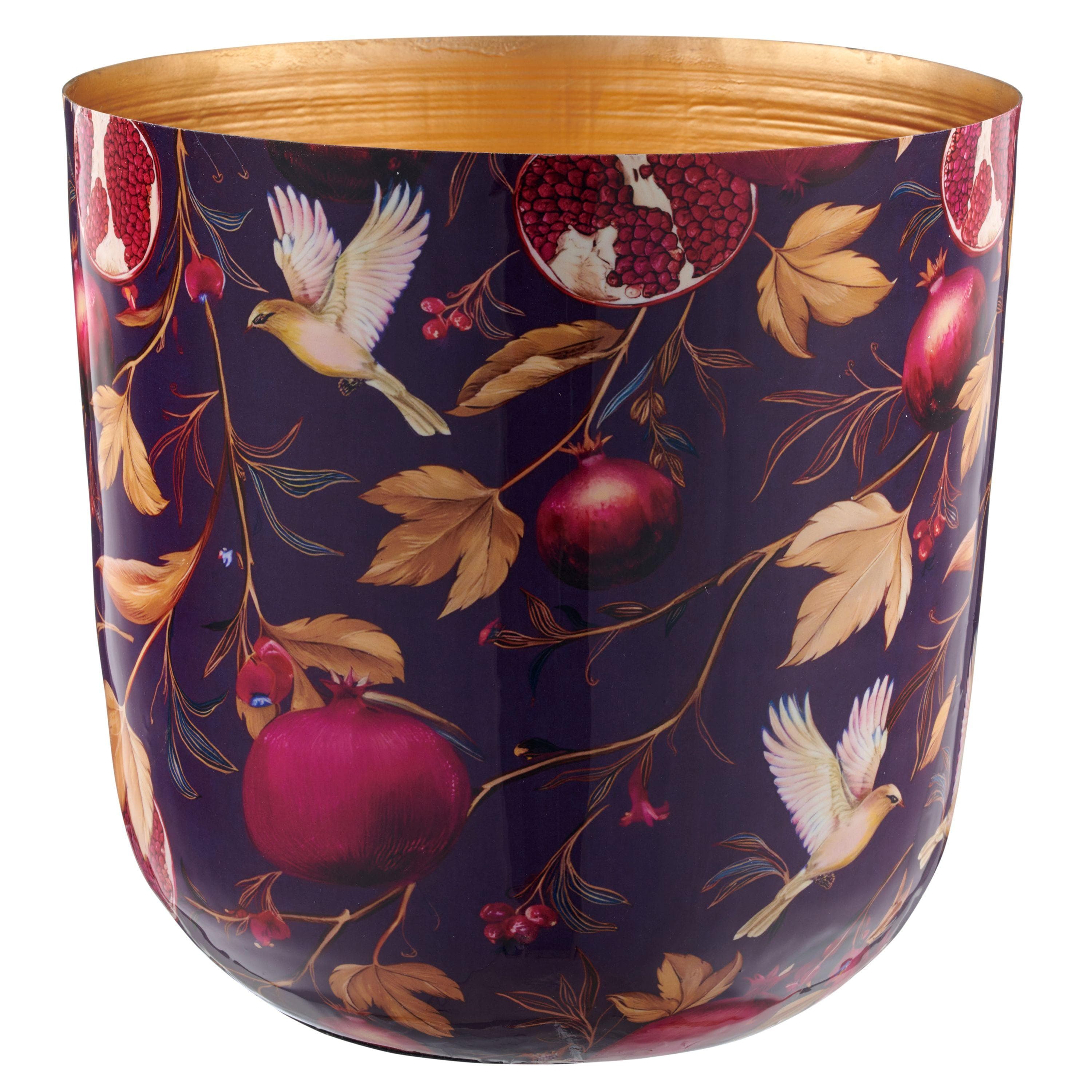 Übertopf INSTYLE Metall Lila