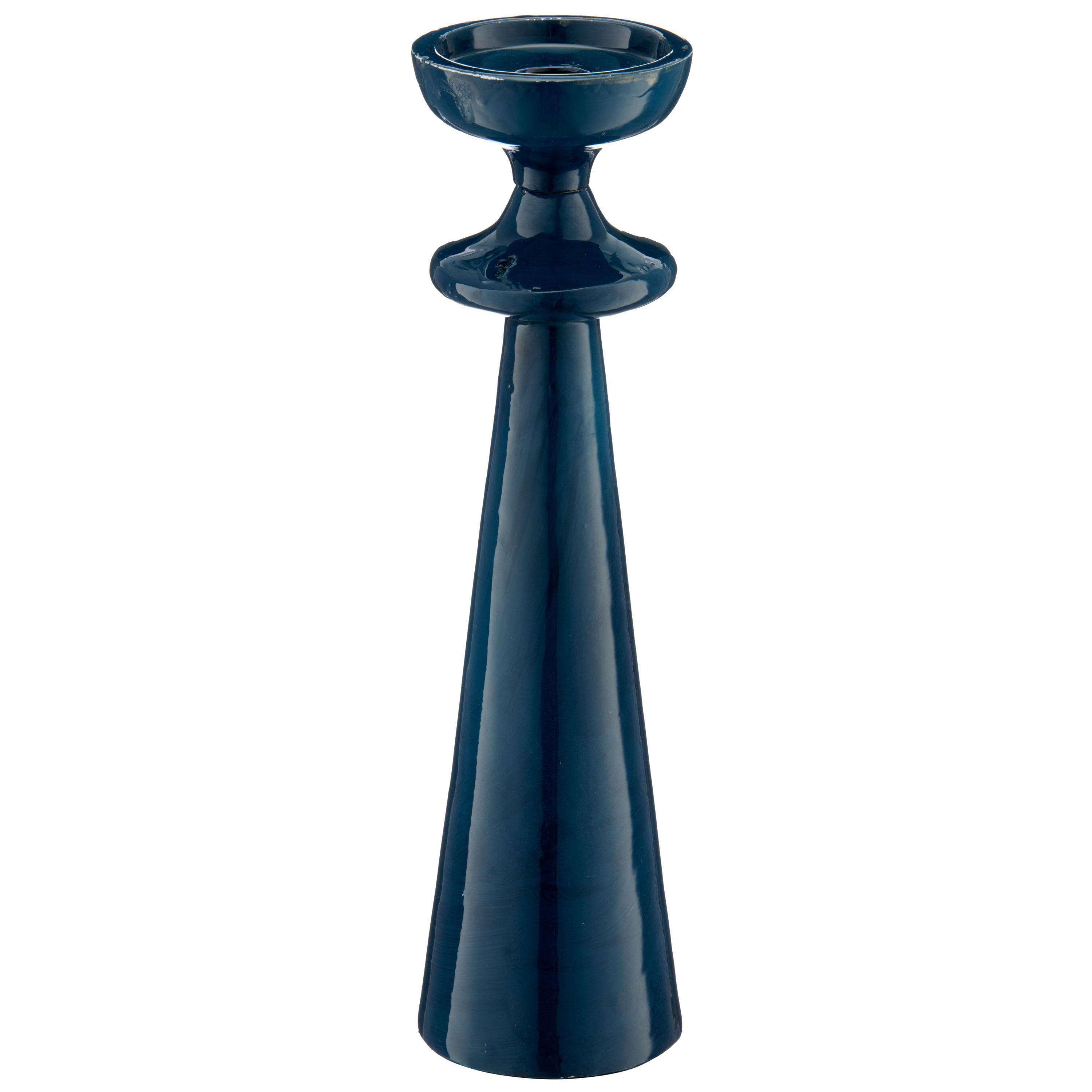 Gasper Teelichthalter Swing Blau