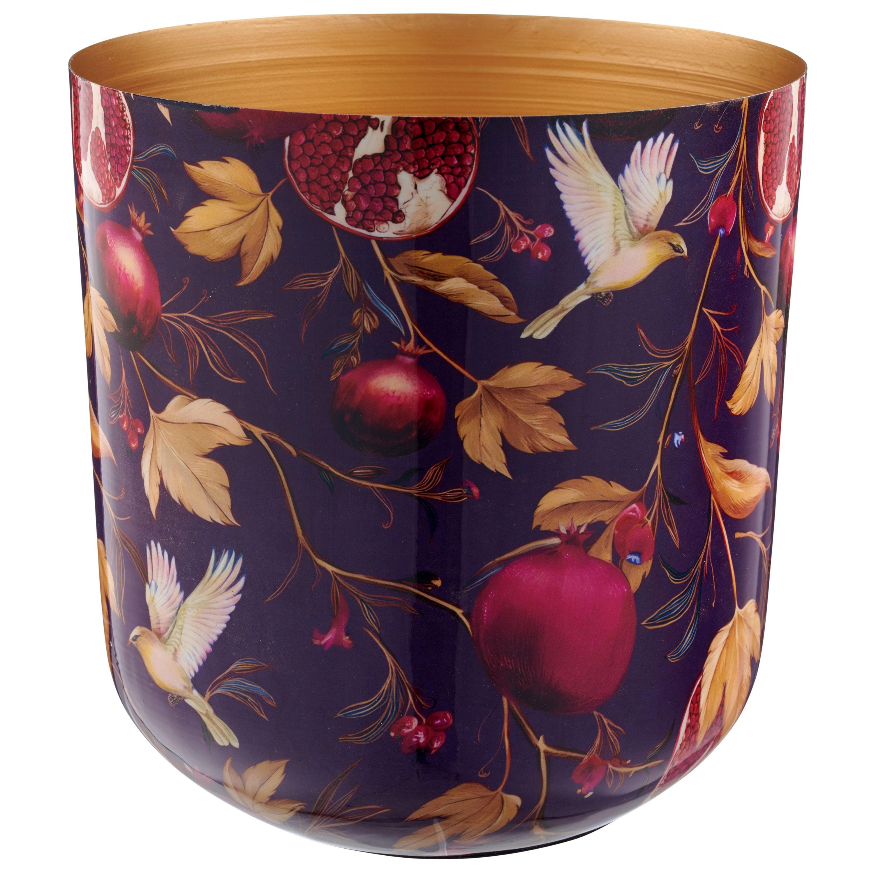 Übertopf INSTYLE Metall Lila