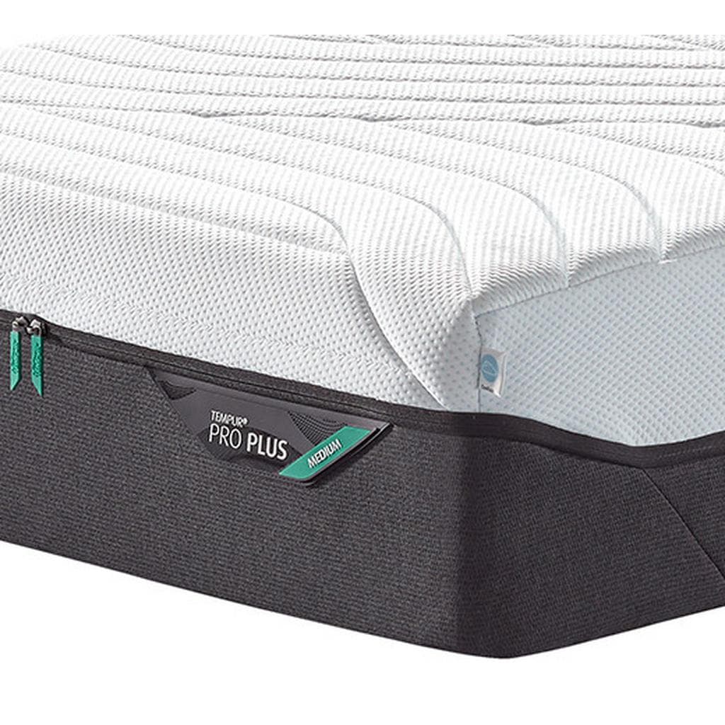 Viskoelastische Matratze in Anthrazit und Weiß