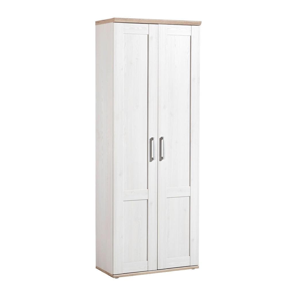 Xora Garderobenschrank Romance Landhausstil Weiß