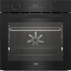 Beko Einbaubackofen Beyond Schwarz AeroPerfect-Technologie 72 Liter