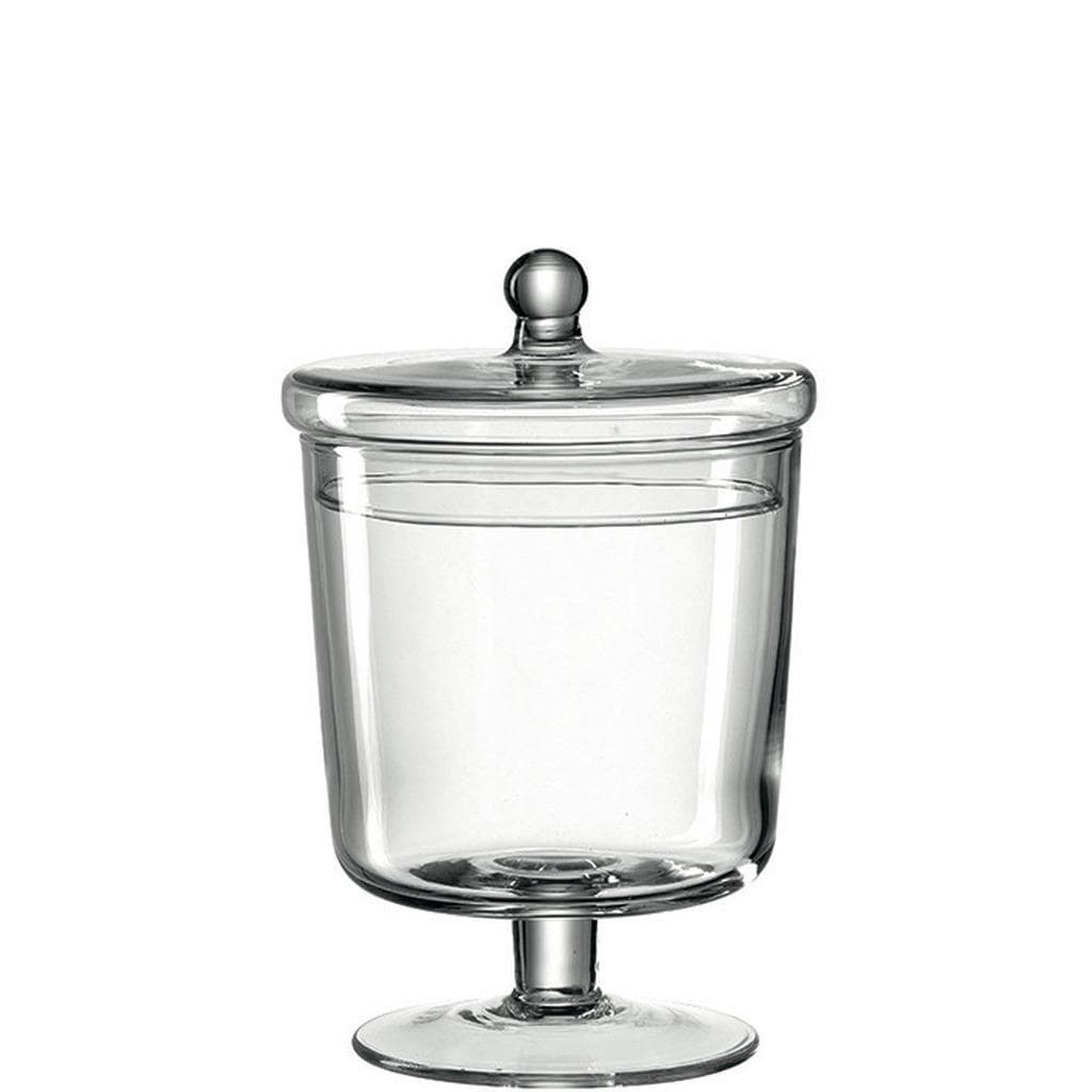 Leonardo POESIA Glasdose mit Deckel und Fuß für Gebäck