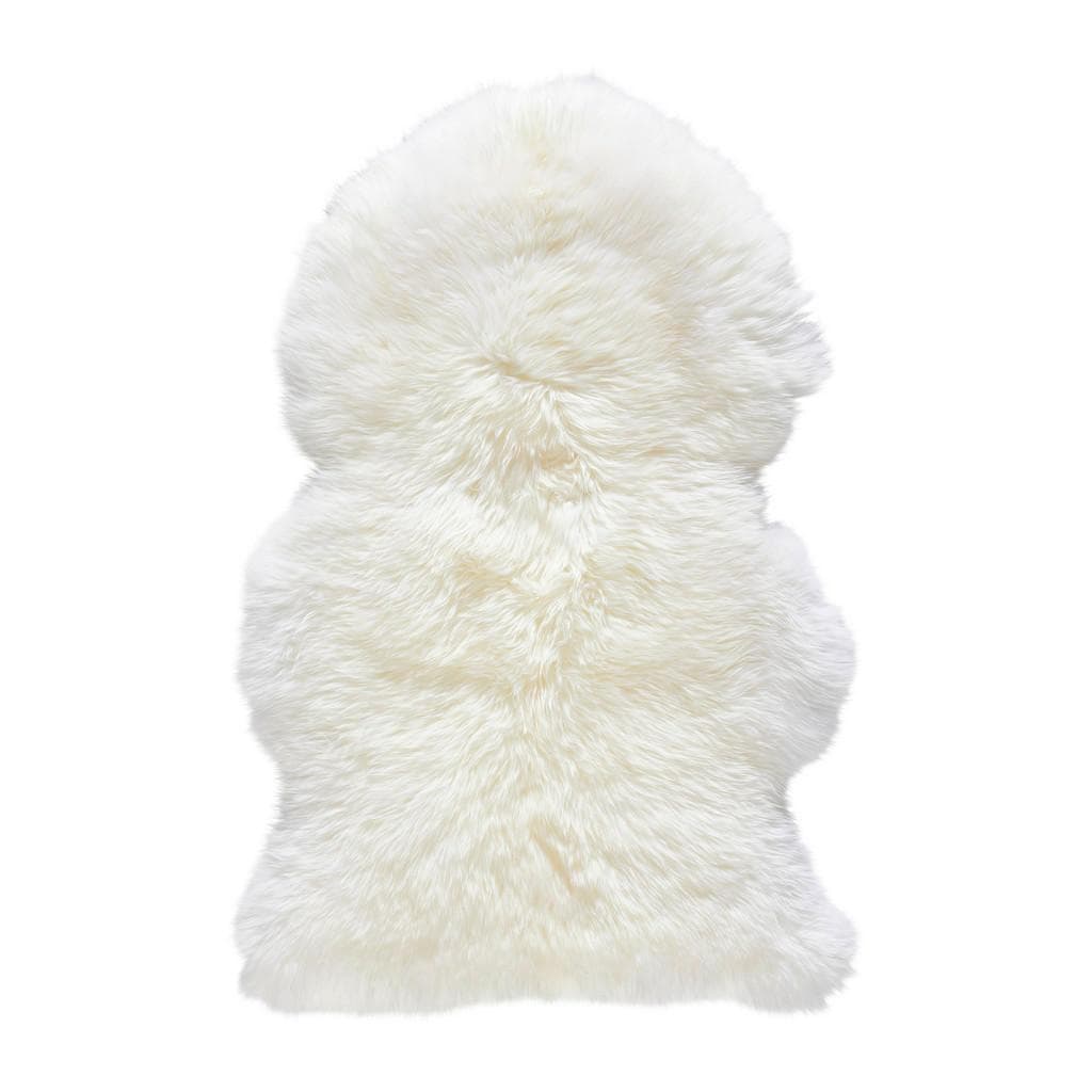 Linea Natura Schaffell Adelaide Fellteppich Weiß Tierform