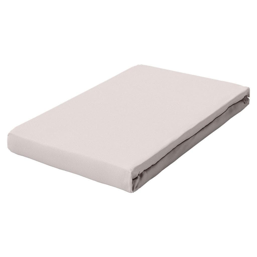 Schlafgut Spannbettlaken Pure Bio-Baumwolle Beige Jersey