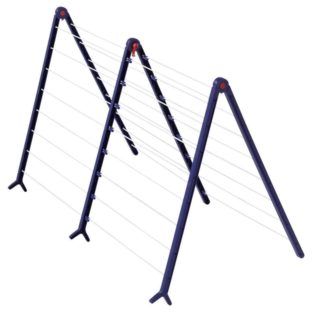 Leifheit Pegasus V Duo Badewannentrockner - Ausziehbarer Wäscheständer in Weiß