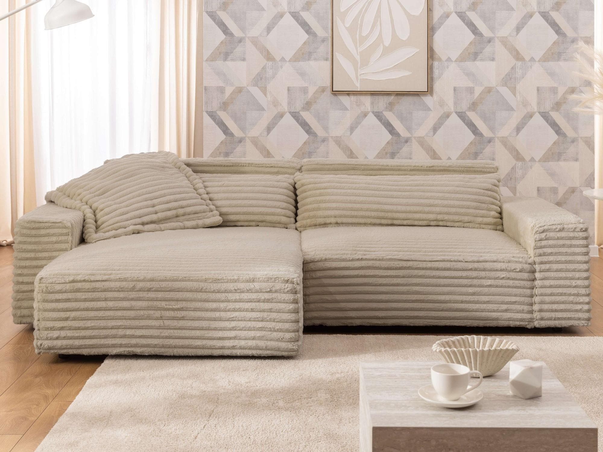 Ecksofa OTTO HOME KINLEE Design-Sofa mit Recamiere