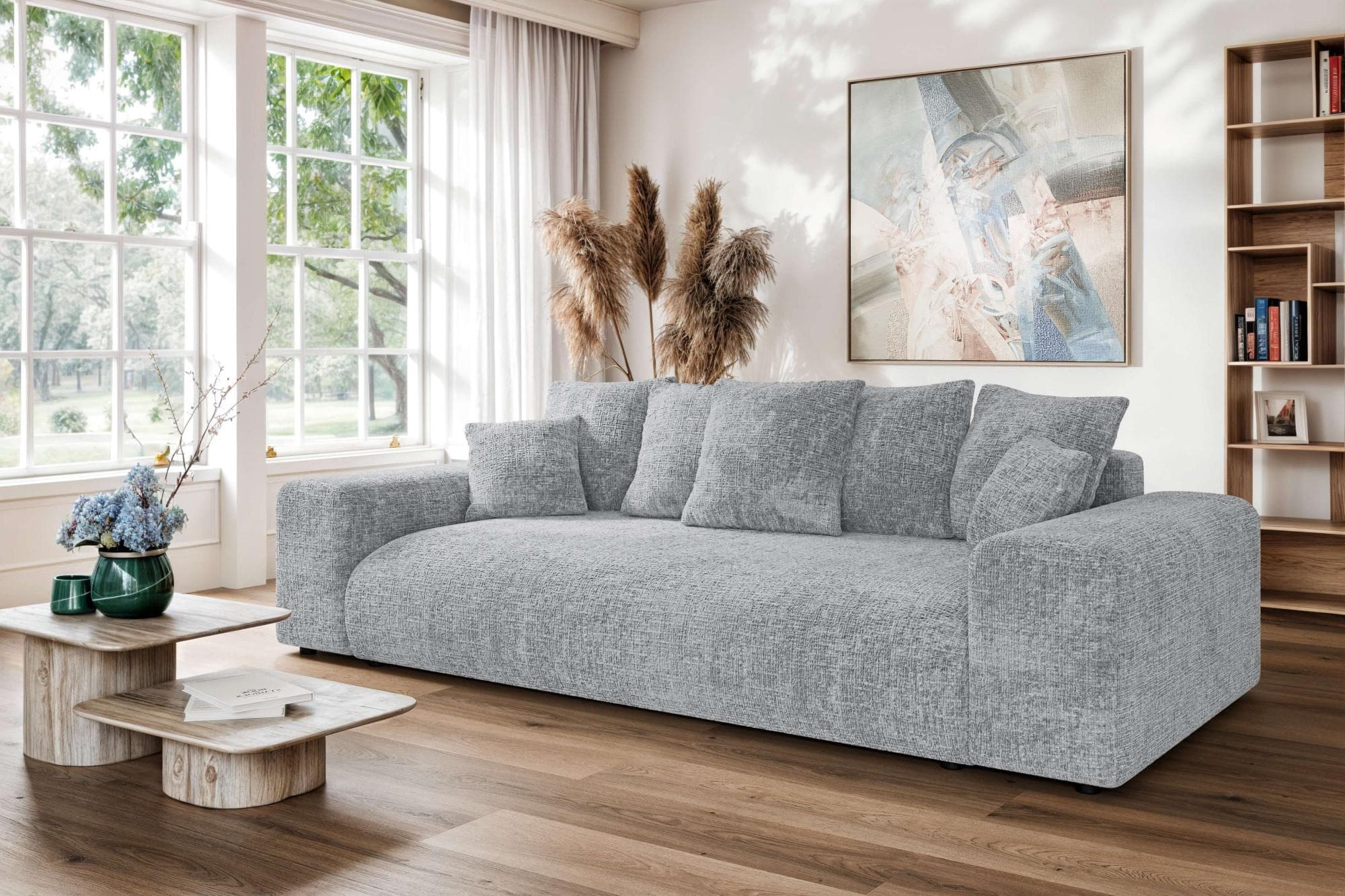 HOME AFFAIRE LAKESIDE 3-Sitzer Schlafsofa mit Bettkasten