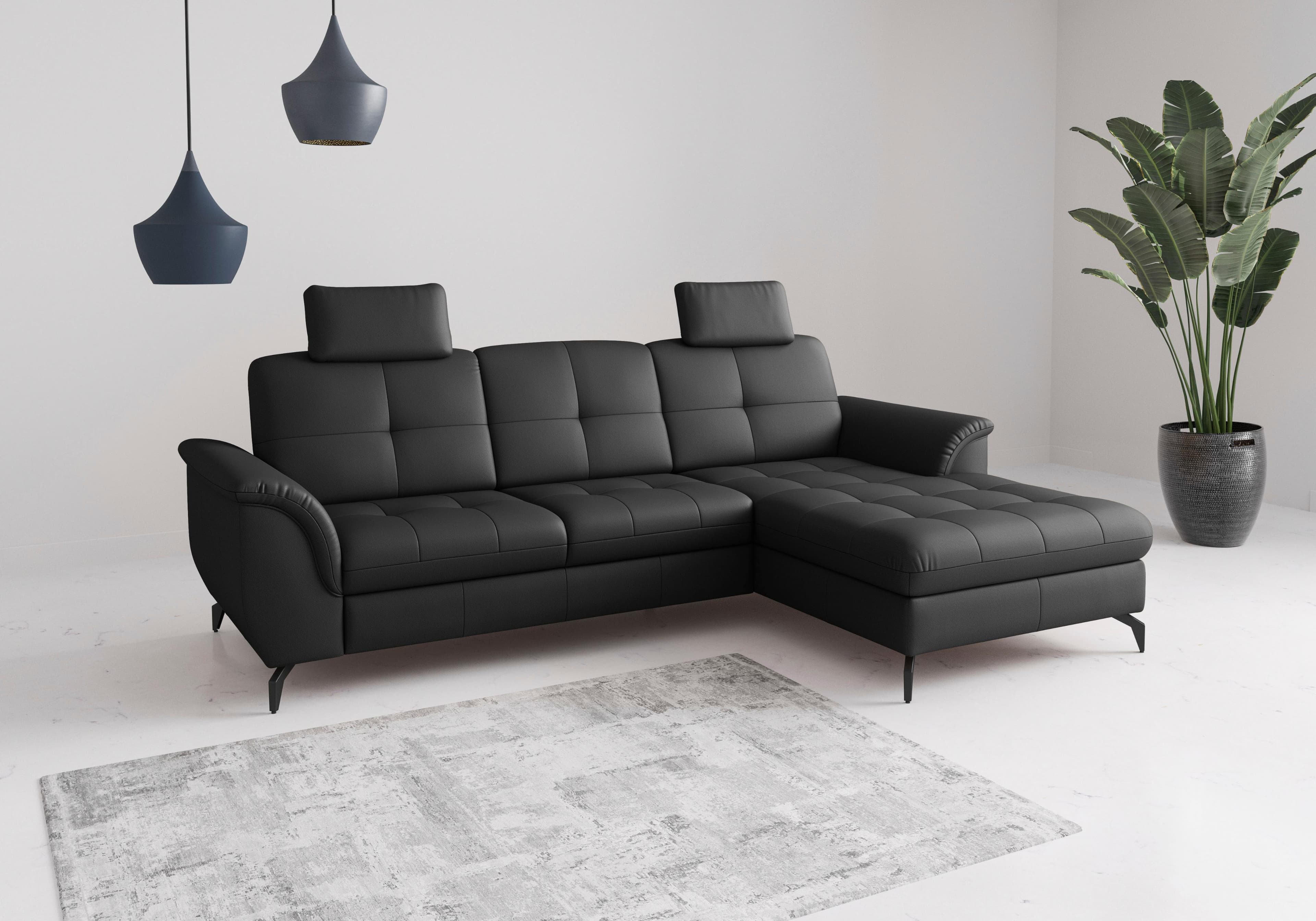 Ecksofa Zora Schwarz Sit & More