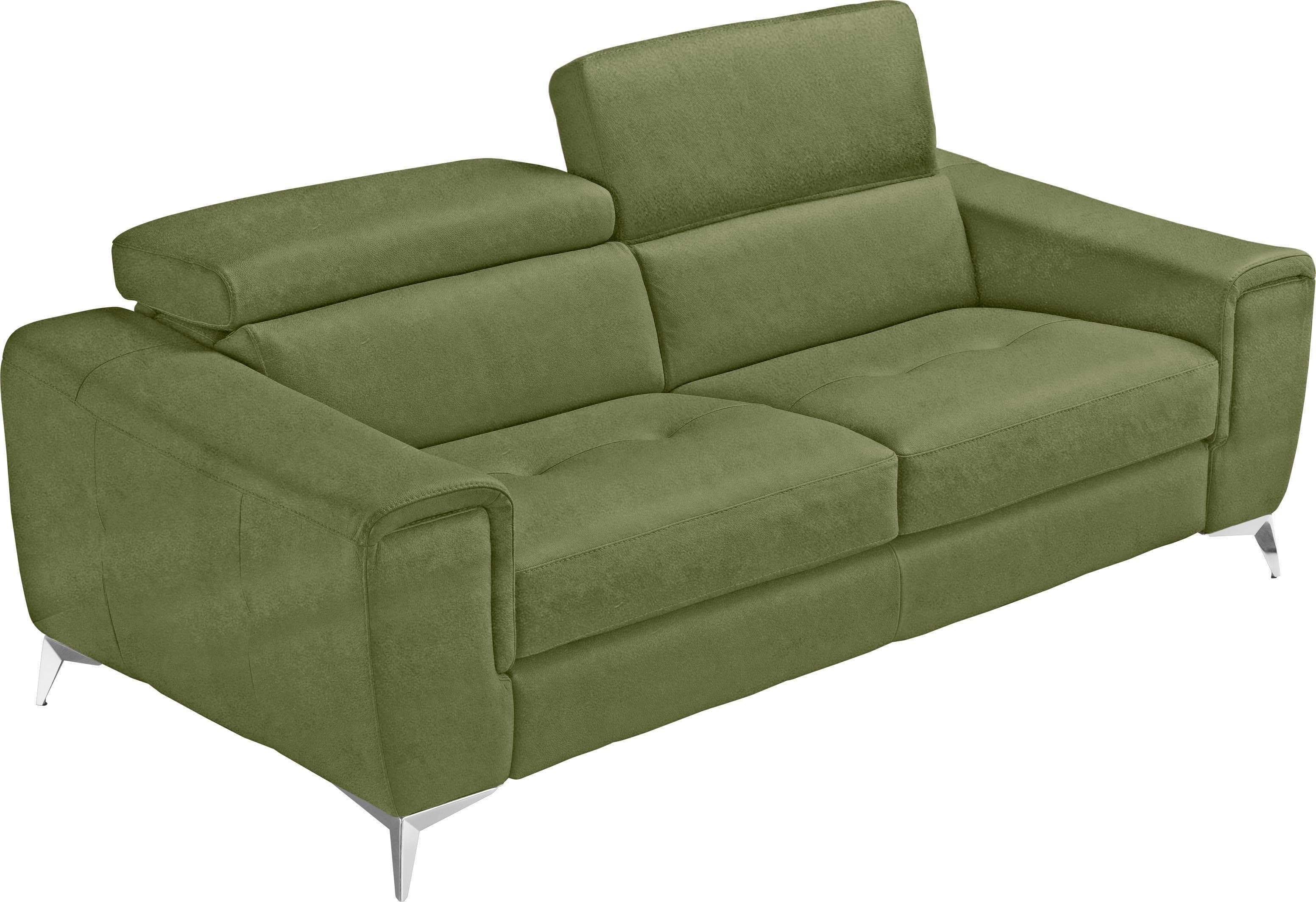EGOITALIANO Francine Designsofa Loungesofa 2,5-Sitzer Grün Kiwi