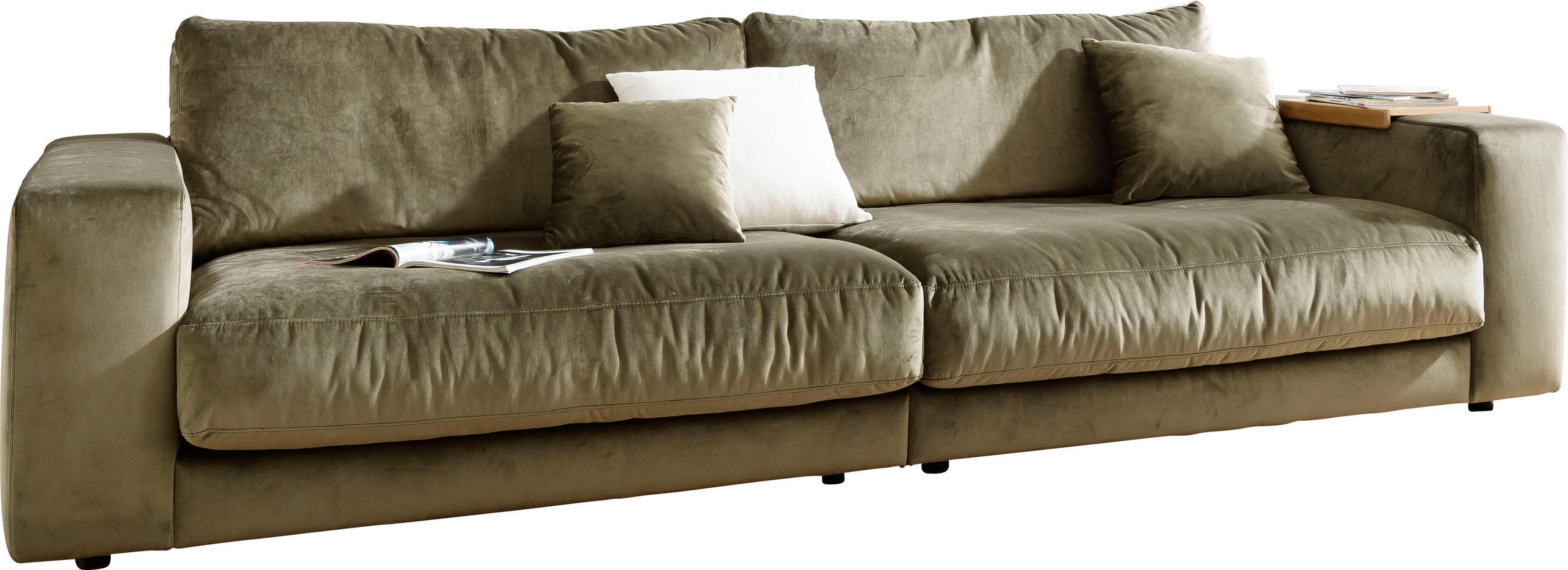 Big-Sofa 3C CANDY Enisa II Modular Grün Samtoptik