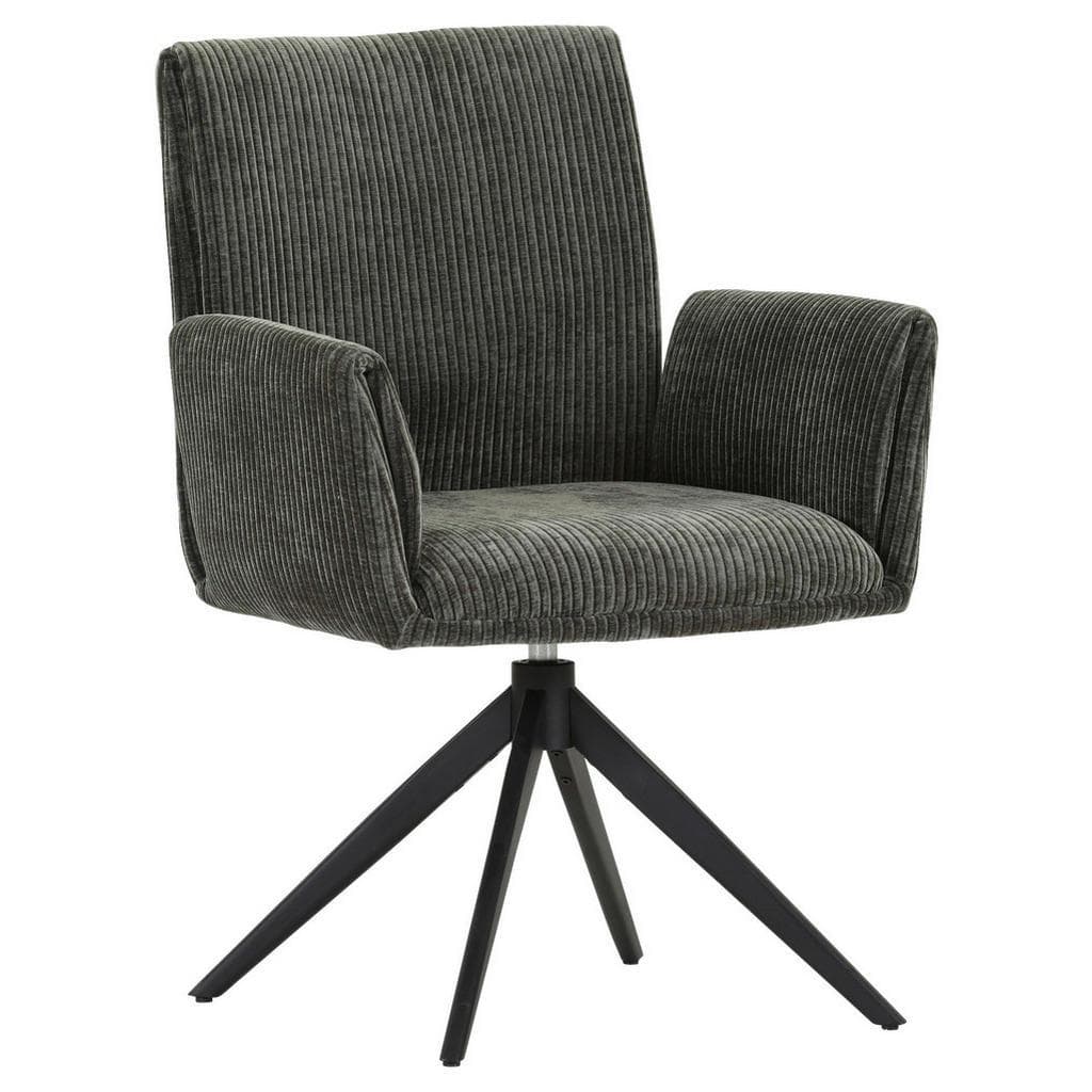 Novel Armlehnstuhl Grün 360° Drehbar