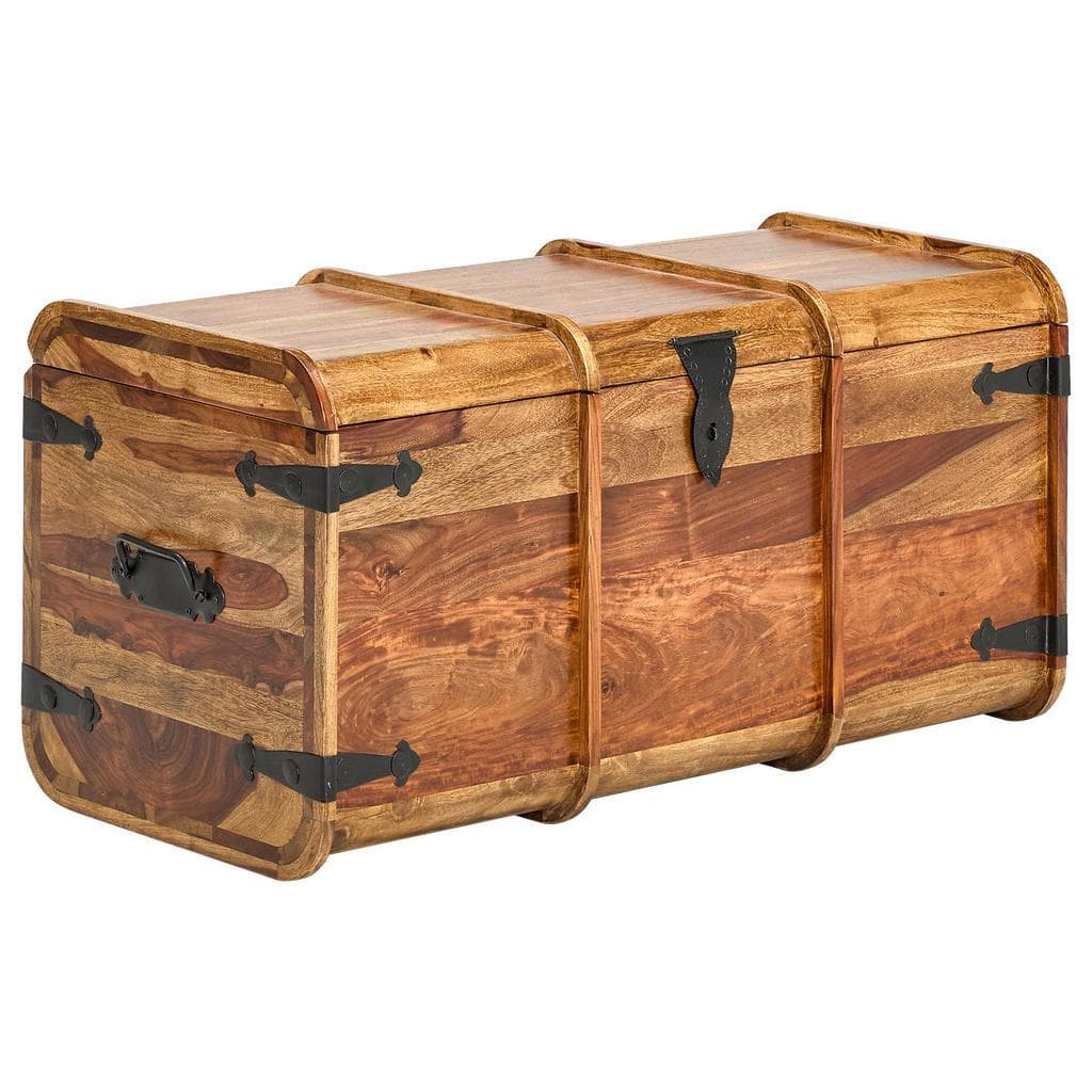 Livetastic Truhe Sheesham Holz
