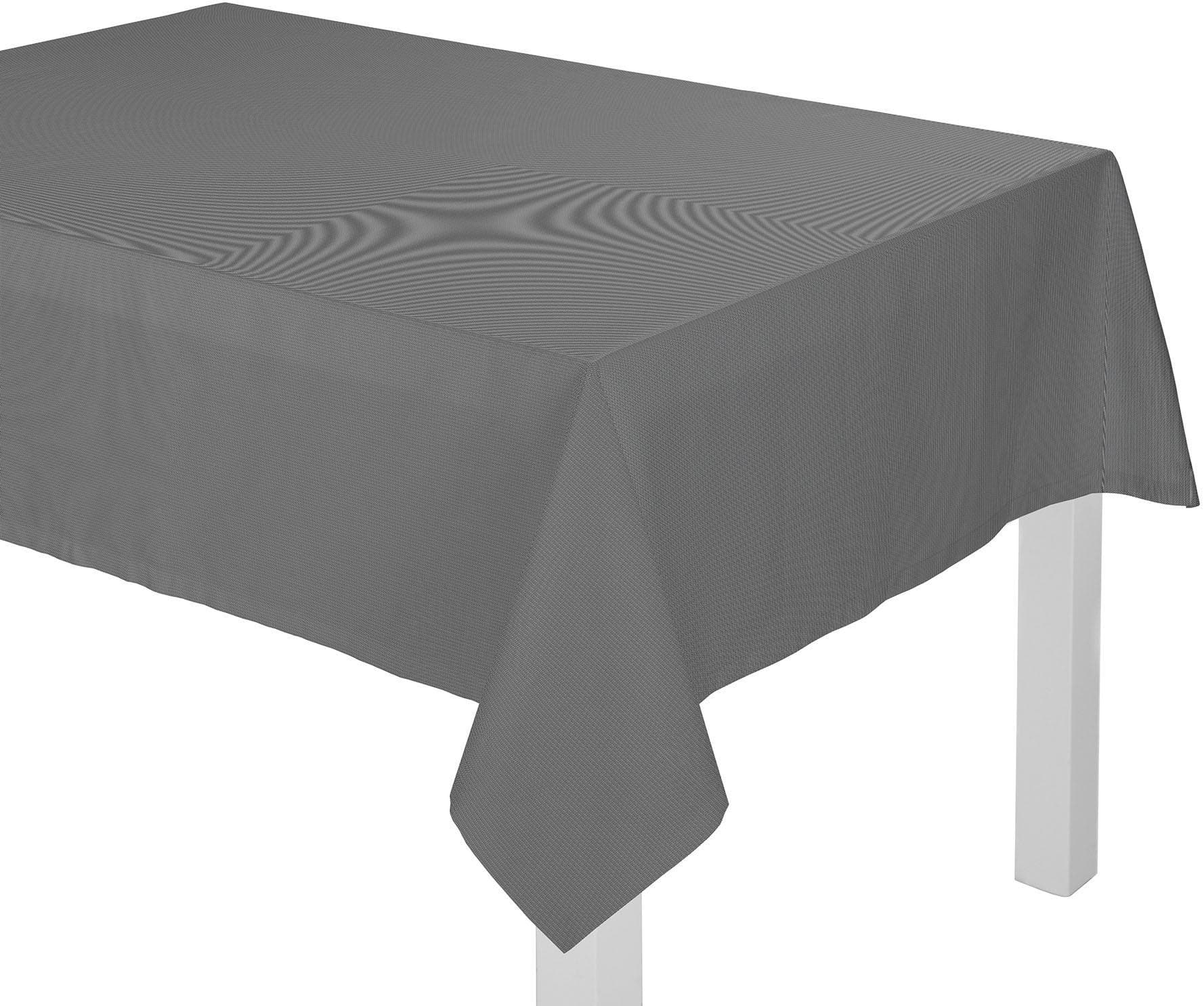 Tischdecke ADAM Uni Collection Light 145x250cm Bio-Baumwolle Schwarz