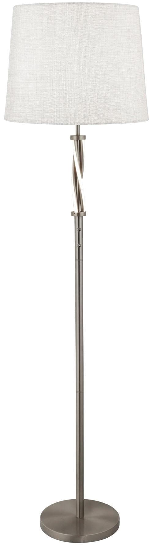 Searchlight Vegas Stehlampe Silber LED Leuchten