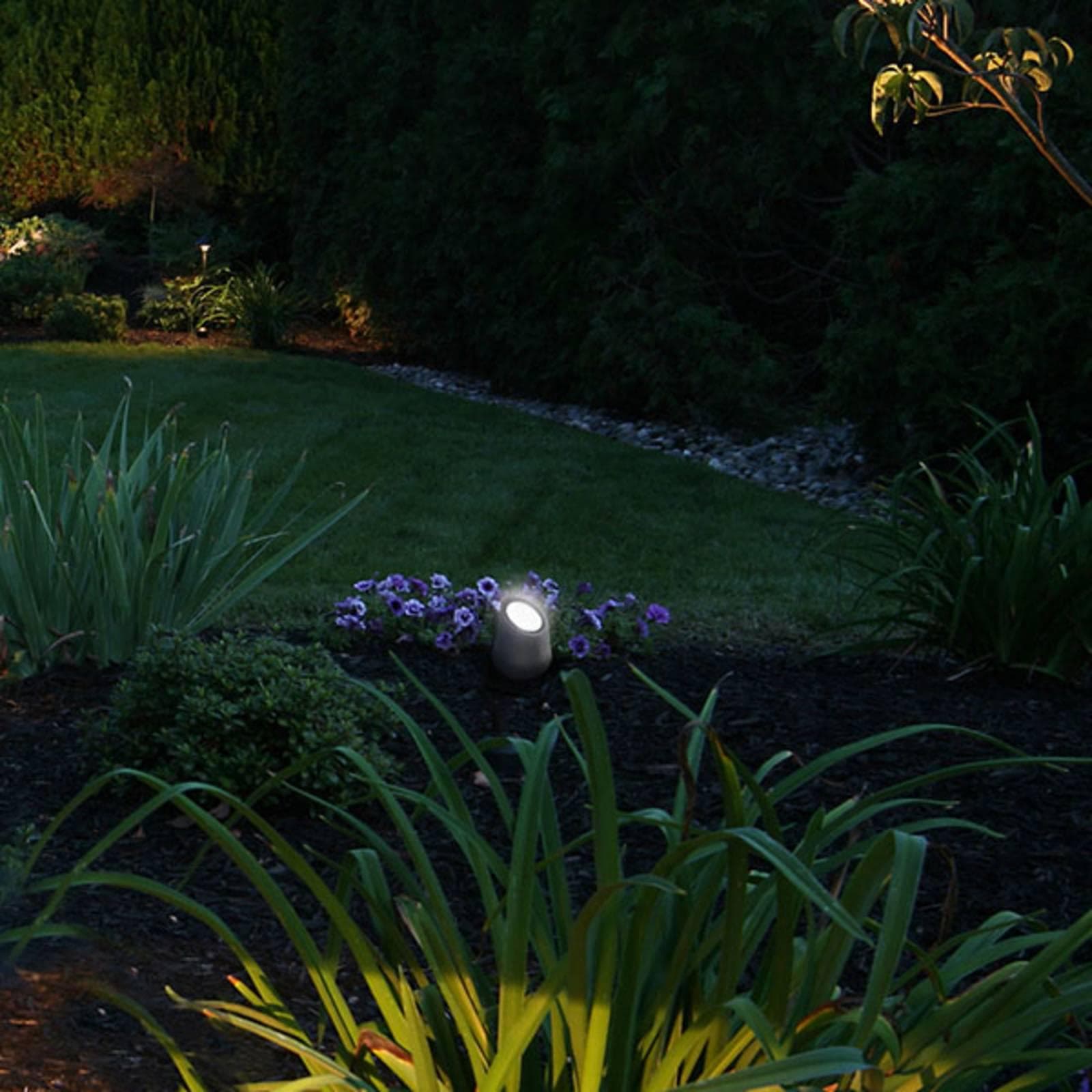 Außenstrahler Taos Steingrau IP65