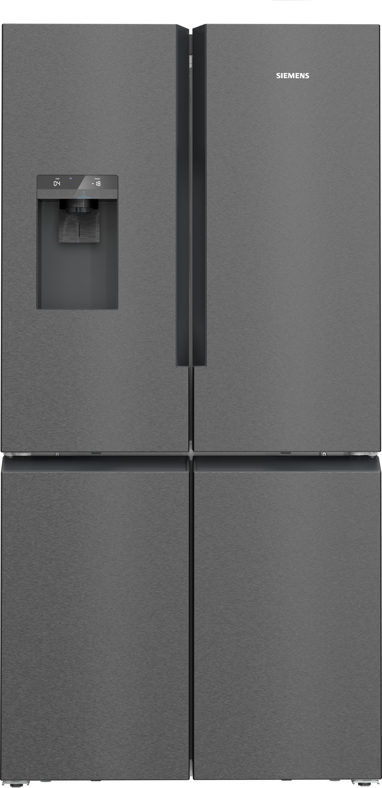 Siemens Multi Door KF96DAXEA Kühlschrank Silber