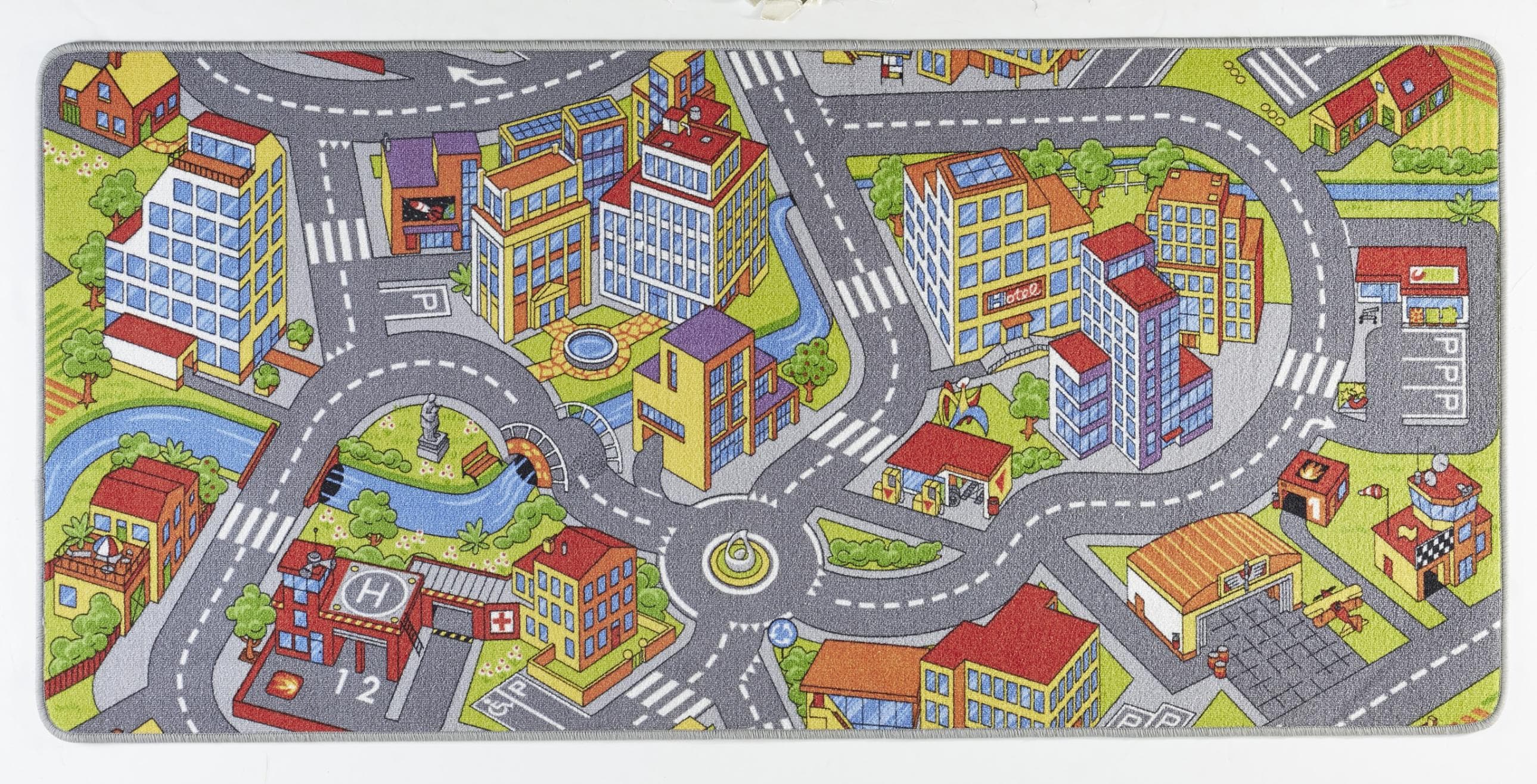 Kinderteppich HANSE HOME Smart City Bunt Spielteppich