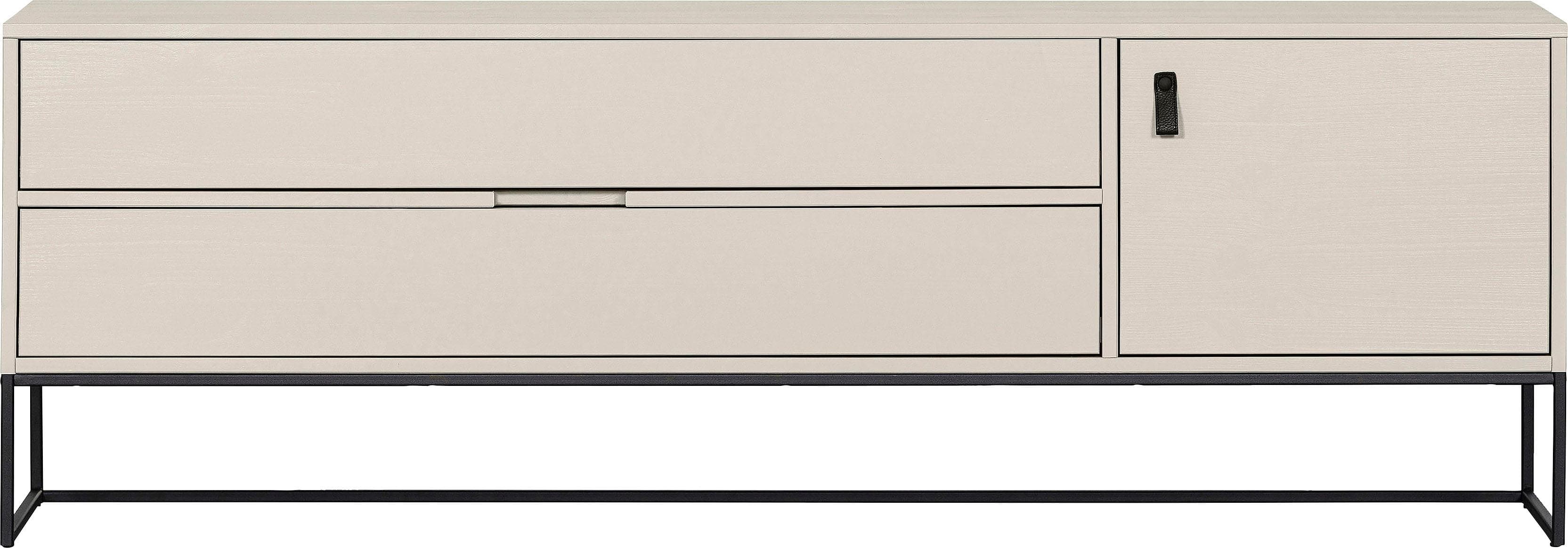 WOOOD Silas TV-Board Lowboard Weiß FSC-zertifiziert